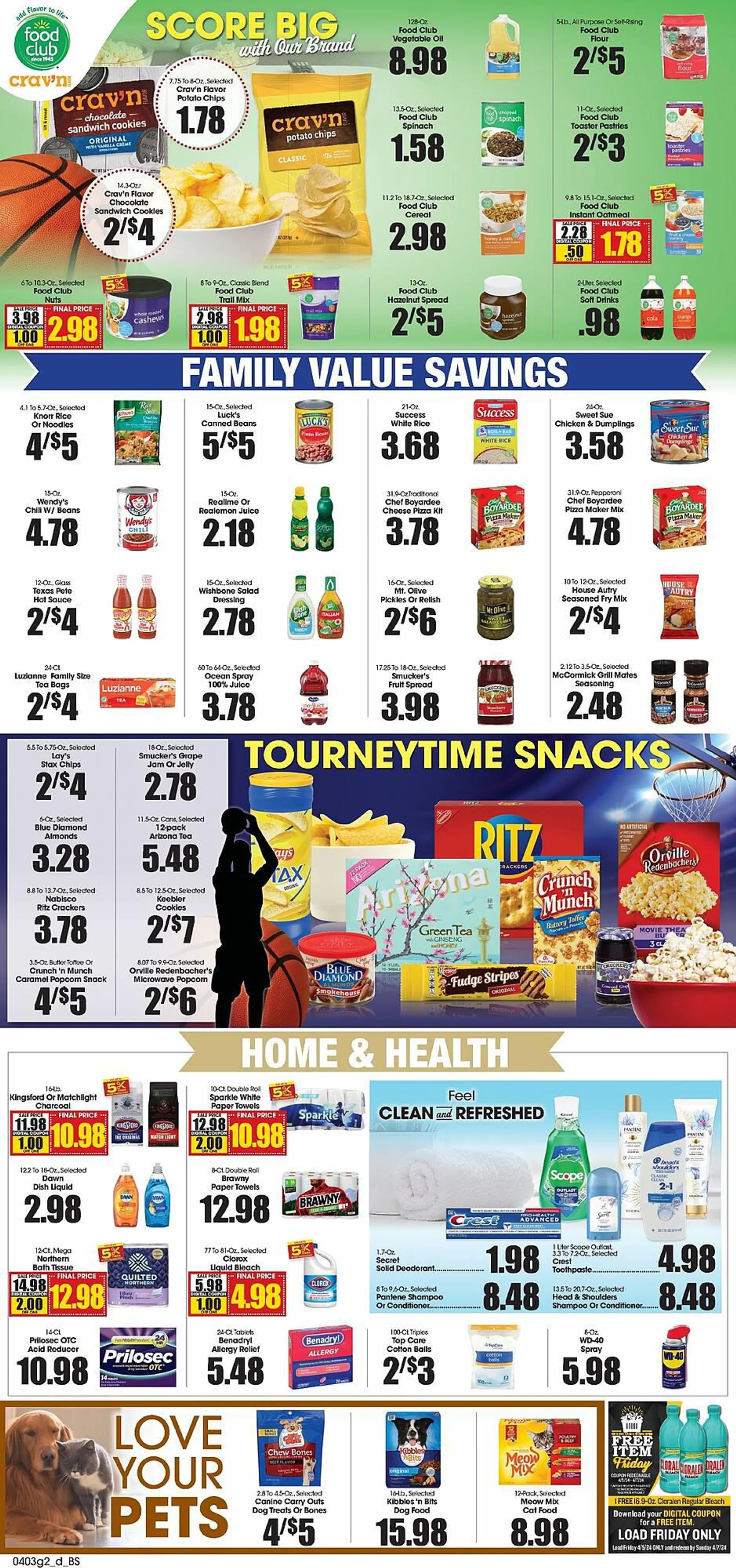 Weekly ad Food King Weekly Ad from April 3 to April 9 2024 - Page 2