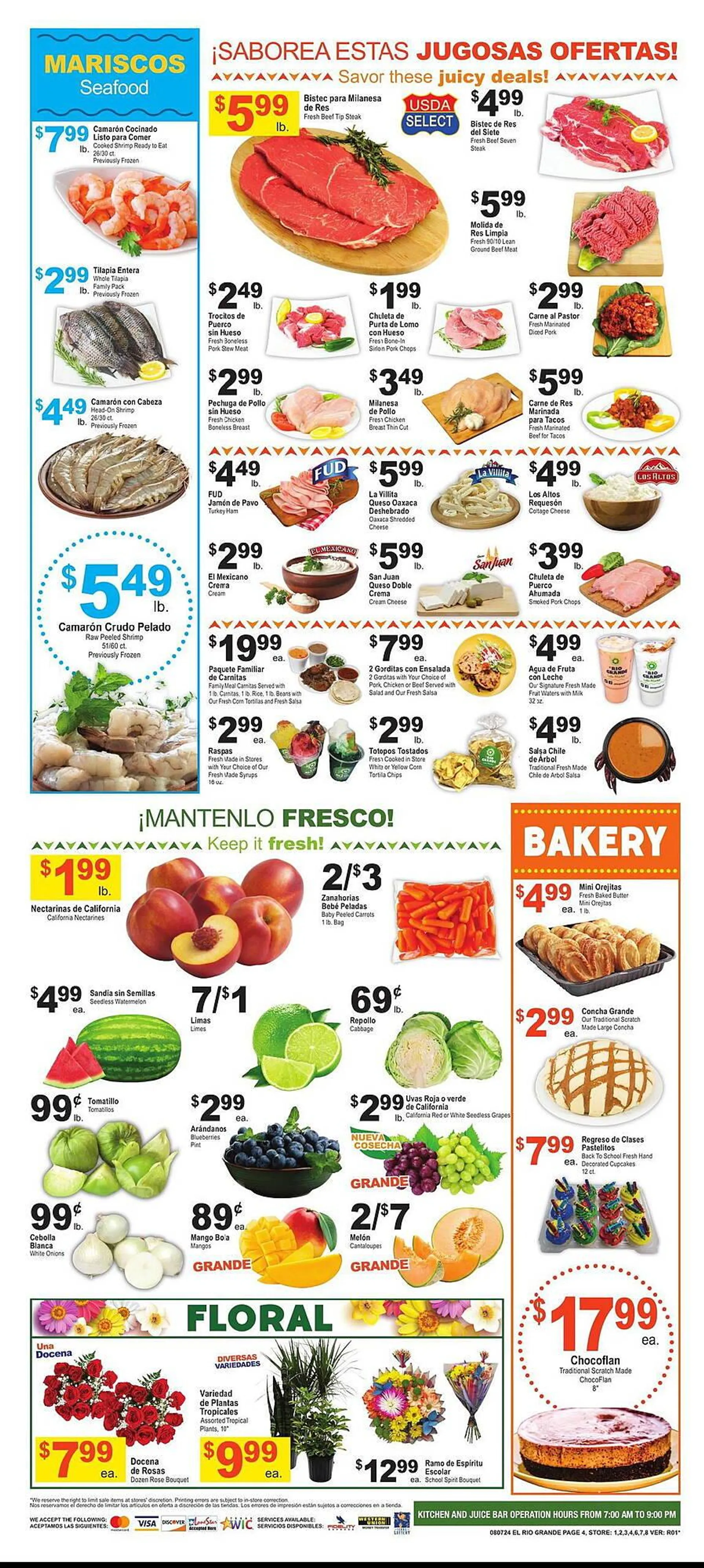 Weekly ad El Rio Grande Weekly Ad from August 7 to August 13 2024 - Page 3