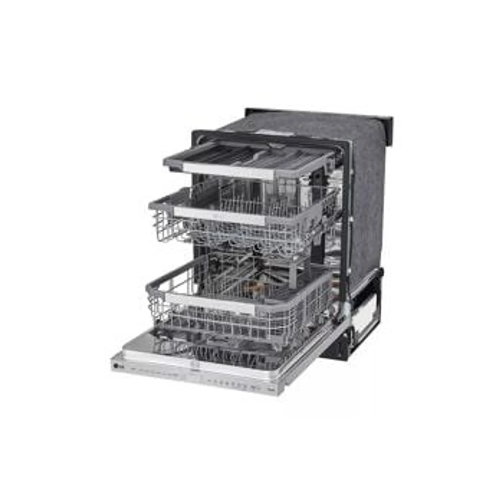 24-inch Wide Top Control Dishwasher in PrintProof™ Stainless Steel - LDPS6762S