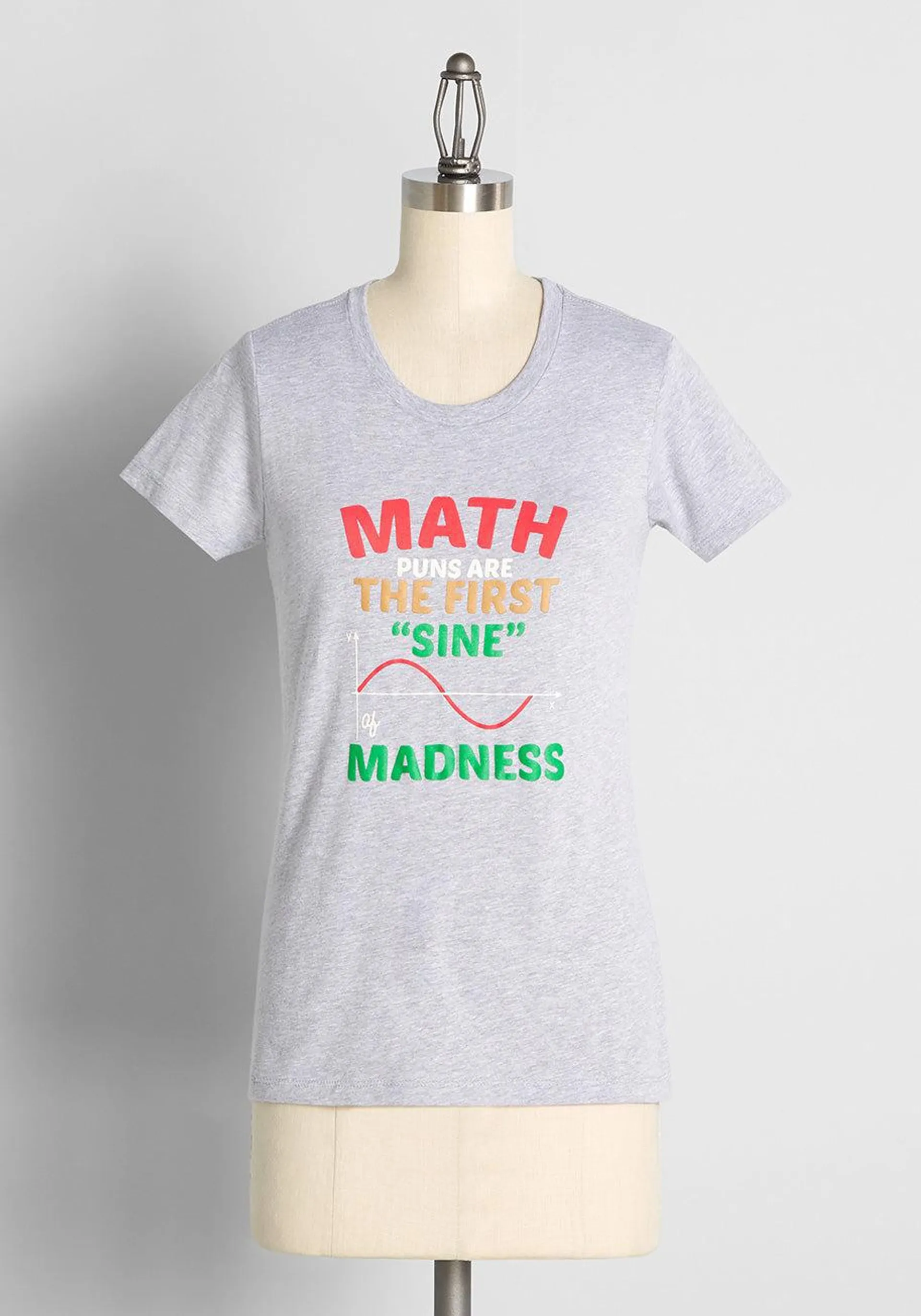 Mathematic Pun Genius Graphic Tee
