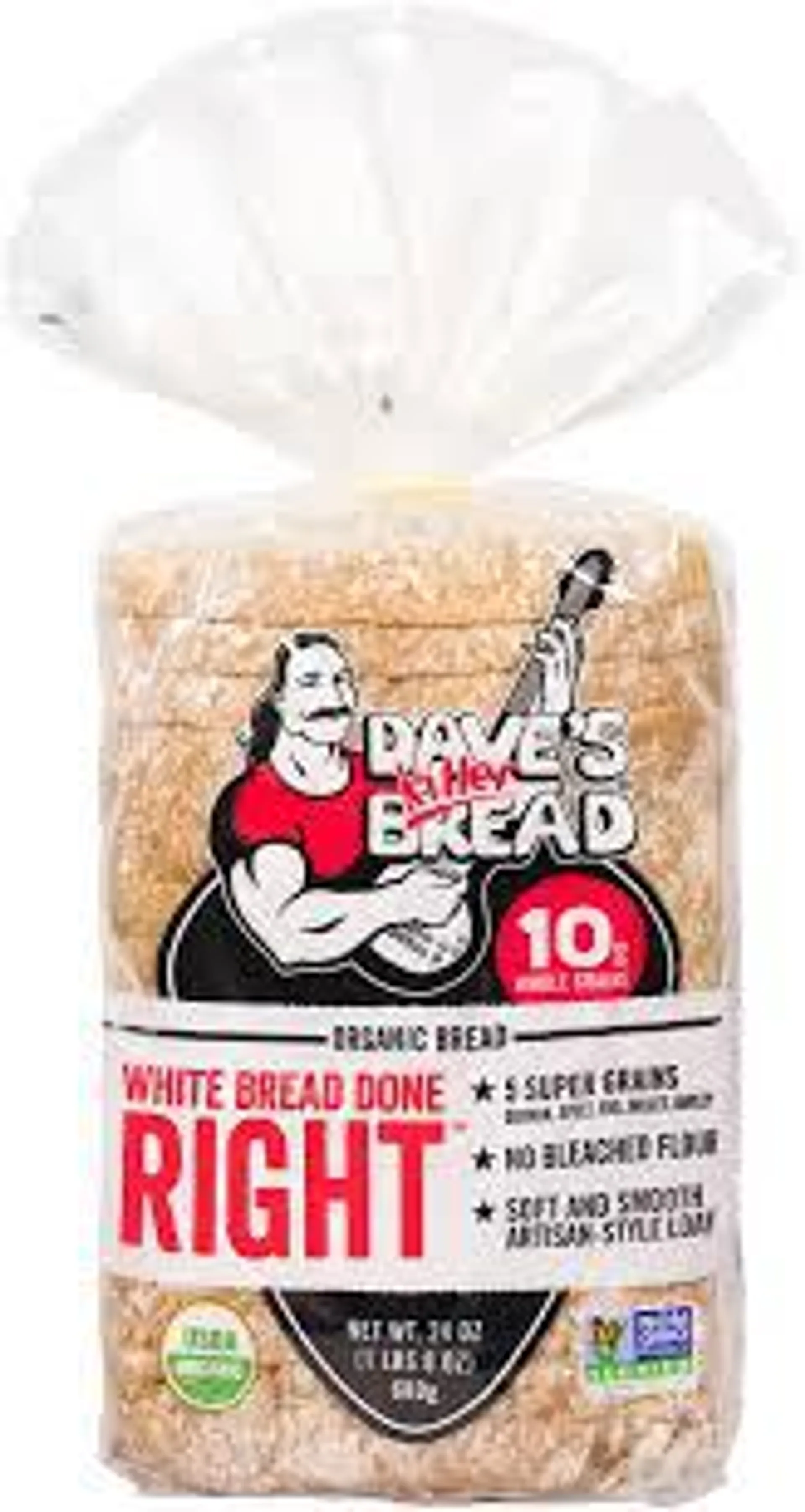Dave's Killer Bread - Organic White Bread 24 Oz