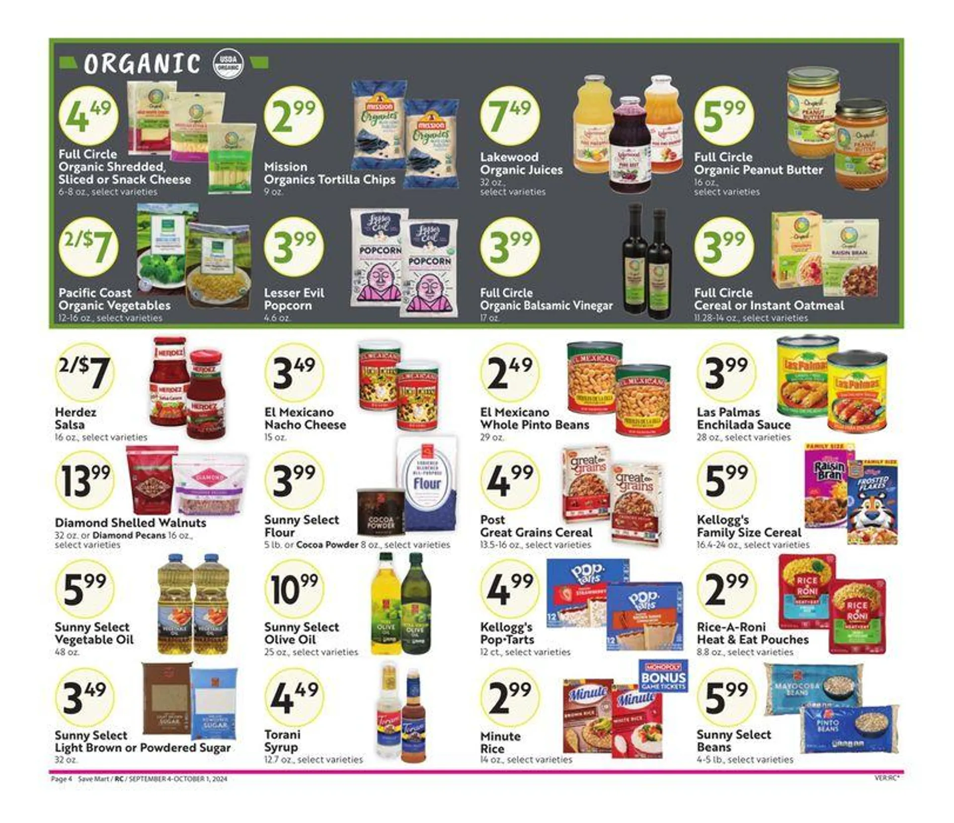 Weekly ad Current bargains and offers from September 4 to October 1 2024 - Page 4