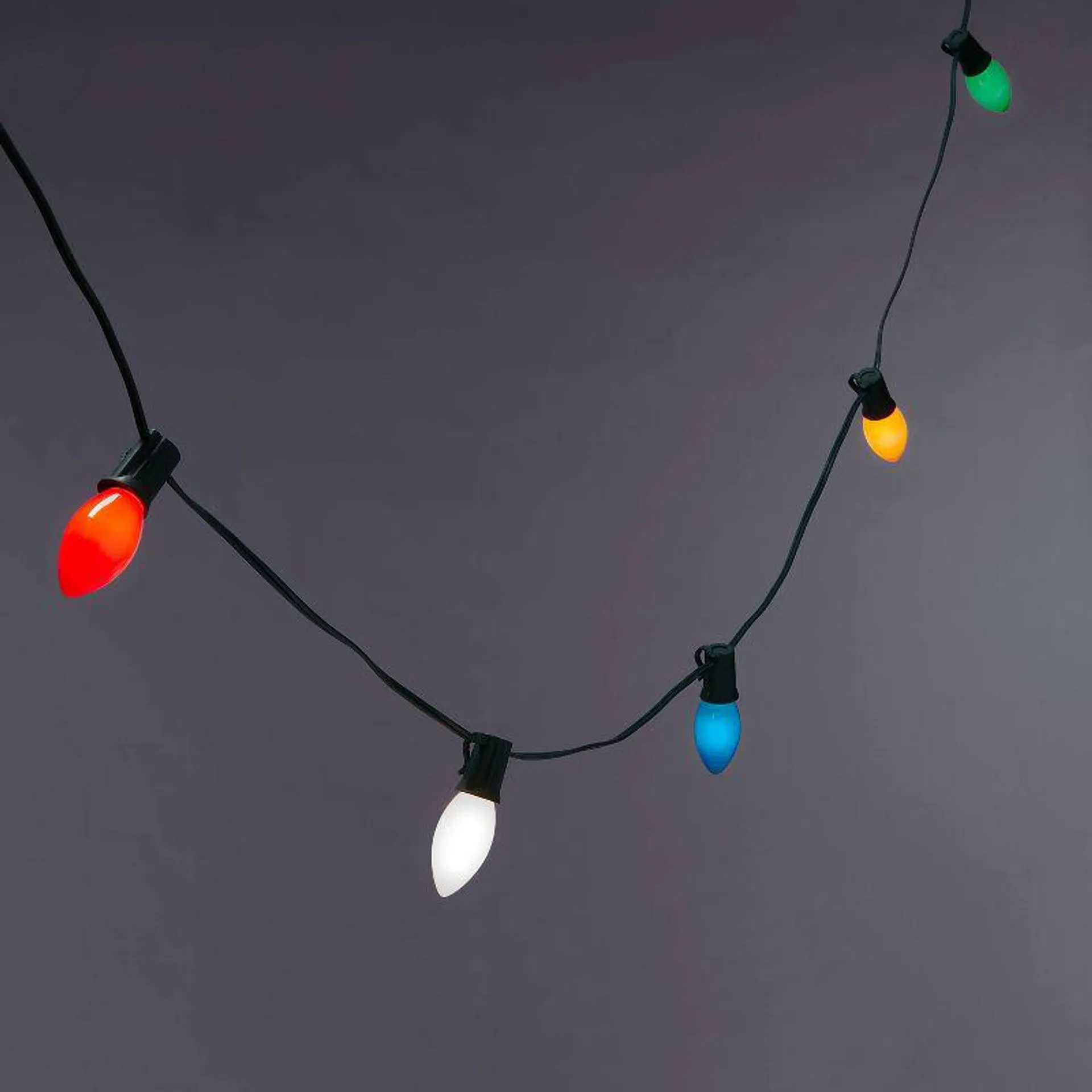 20ct Incandescent C9 Christmas String Lights Multicolor with Green Wire - Wondershop™