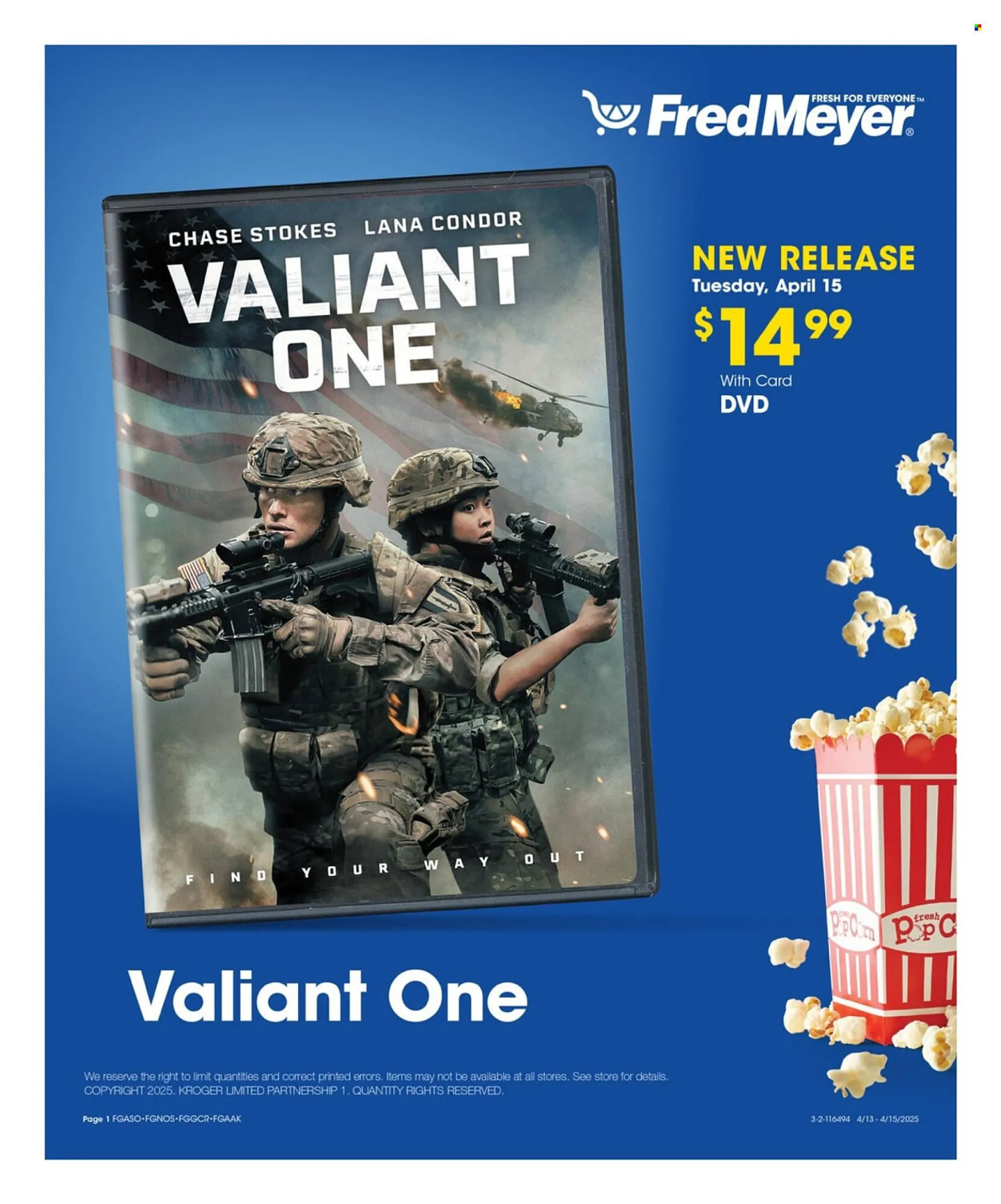 Fred Meyer Weekly Ad - 1