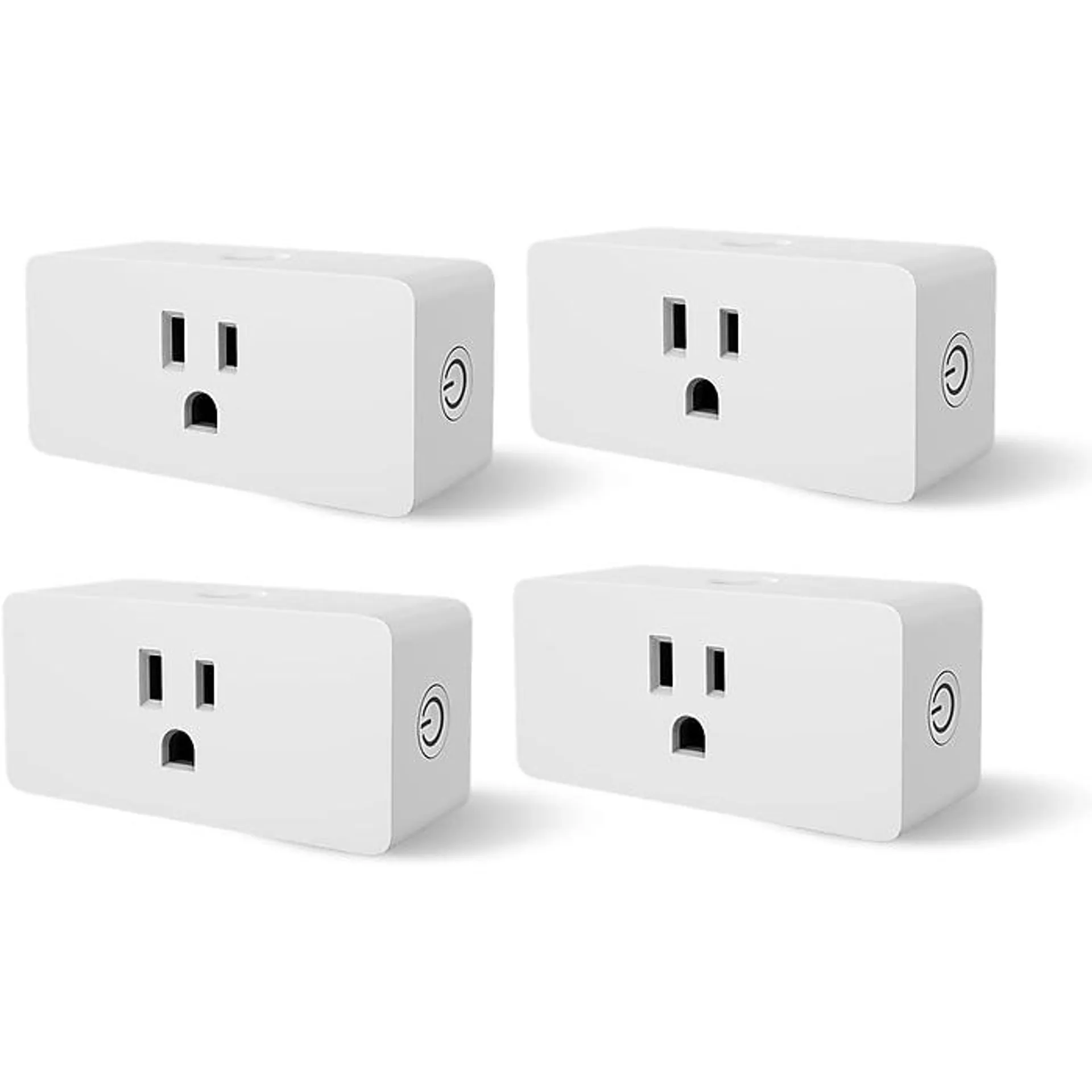 Voice and App Control Plug, White, 4/Pack (PG-07-4PK)