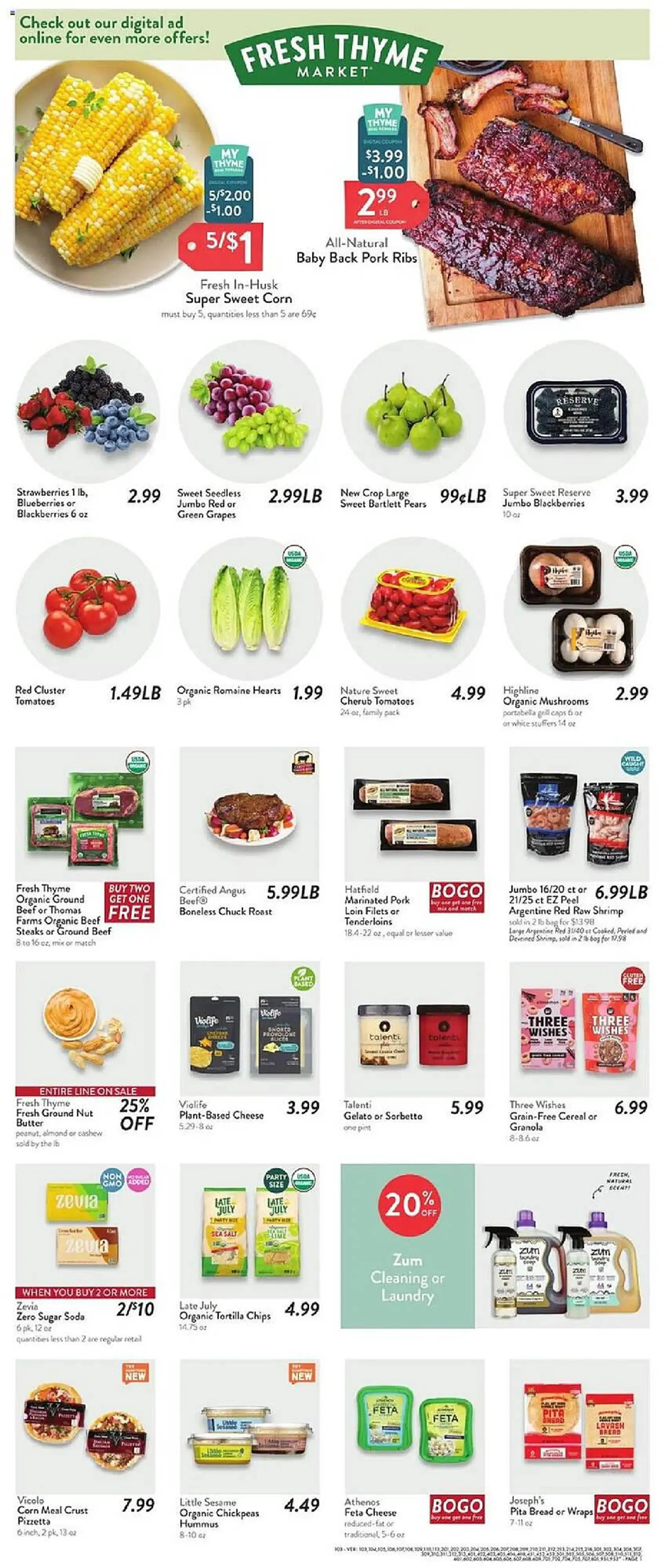 Fresh Thyme Weekly Ad - 1