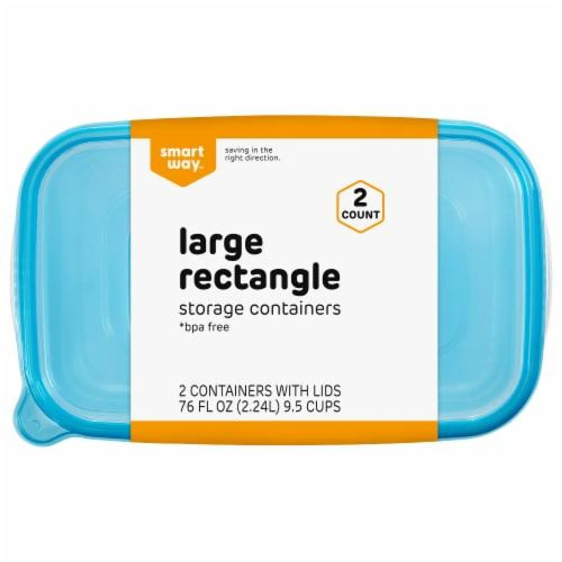 Smart Way™ BPA-Free Plastic Rectangle