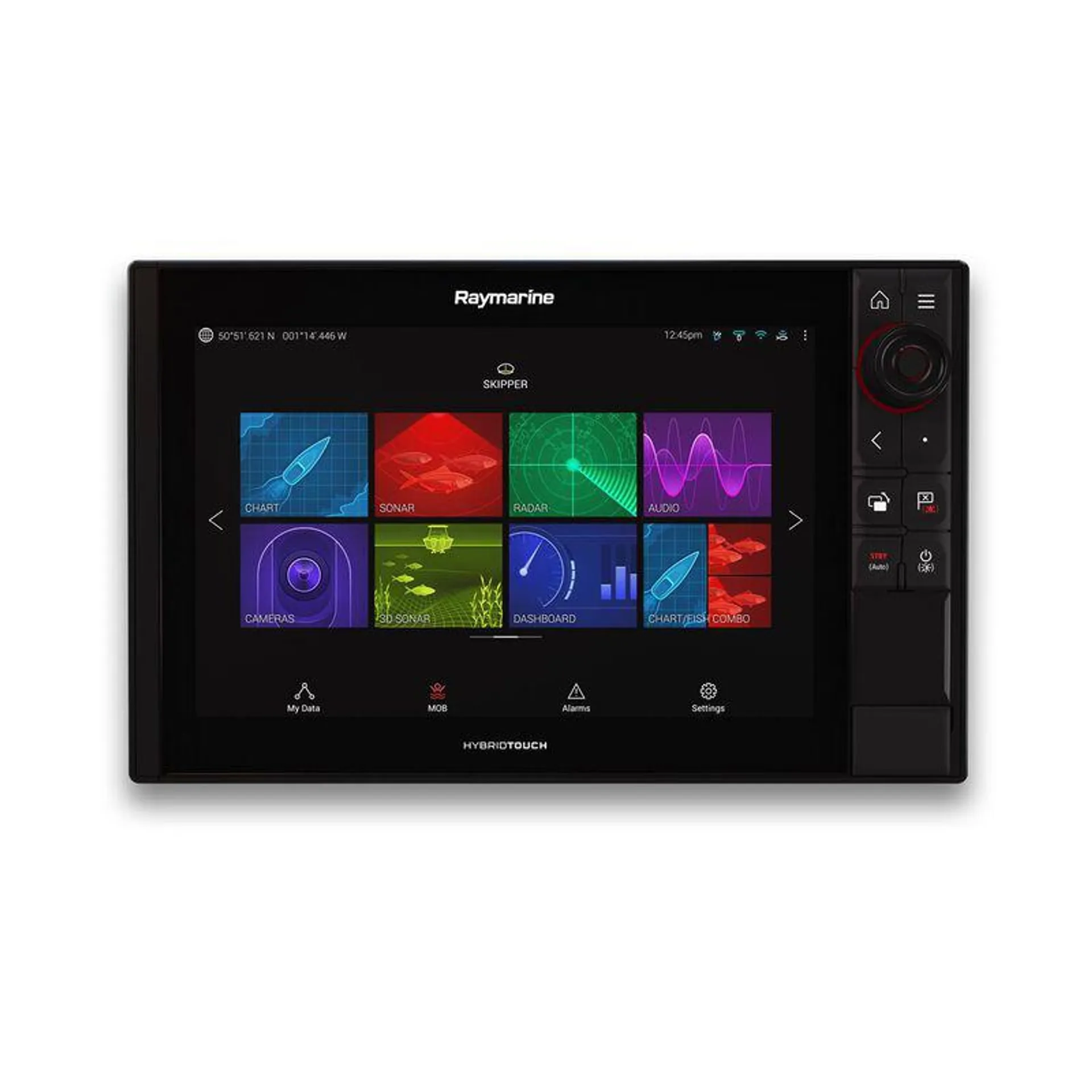 AXIOM Pro 12 S Multifunction Display with CHIRP Sonar and LightHouse Charts