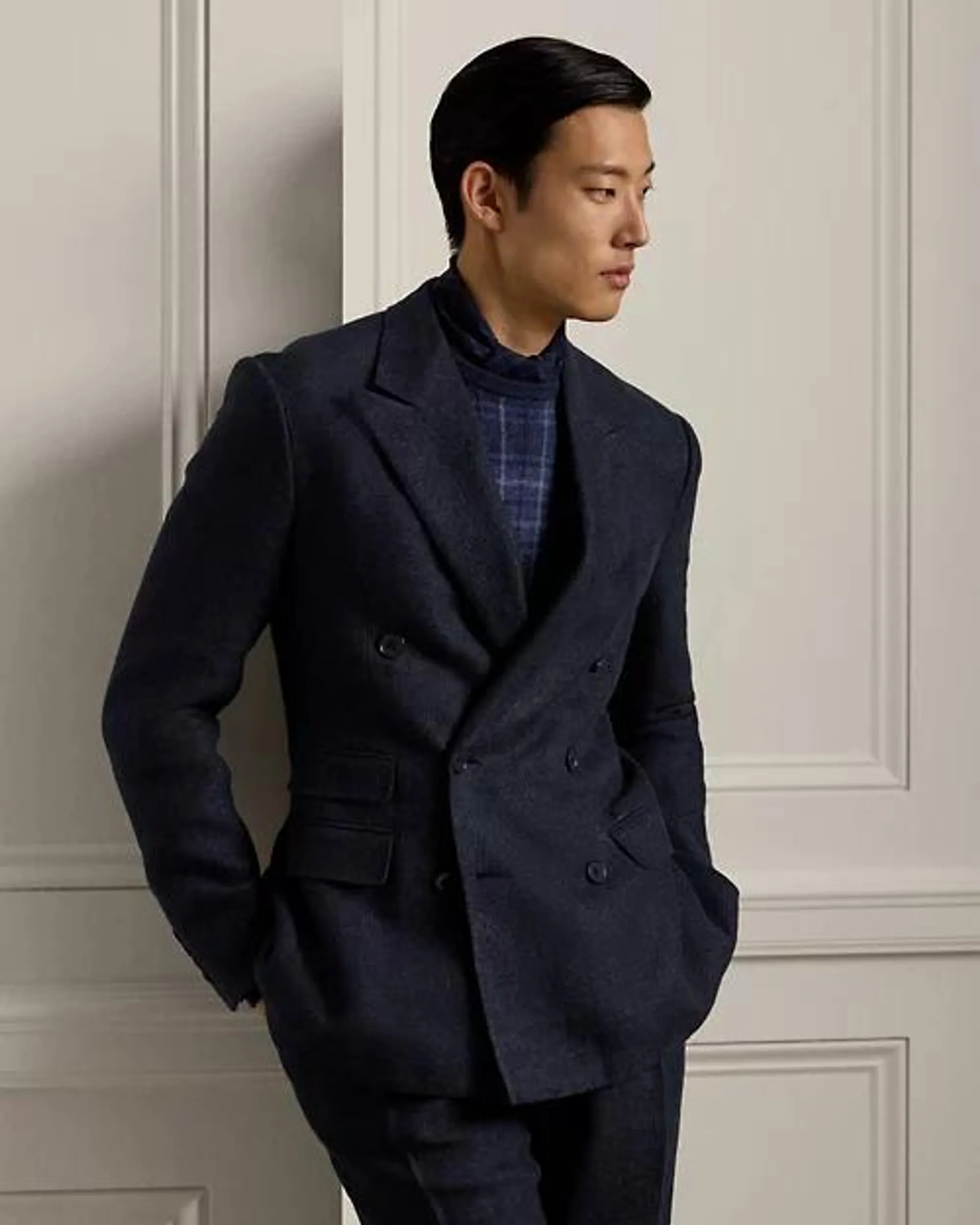 Kent Hand-Tailored Herringbone Jacket