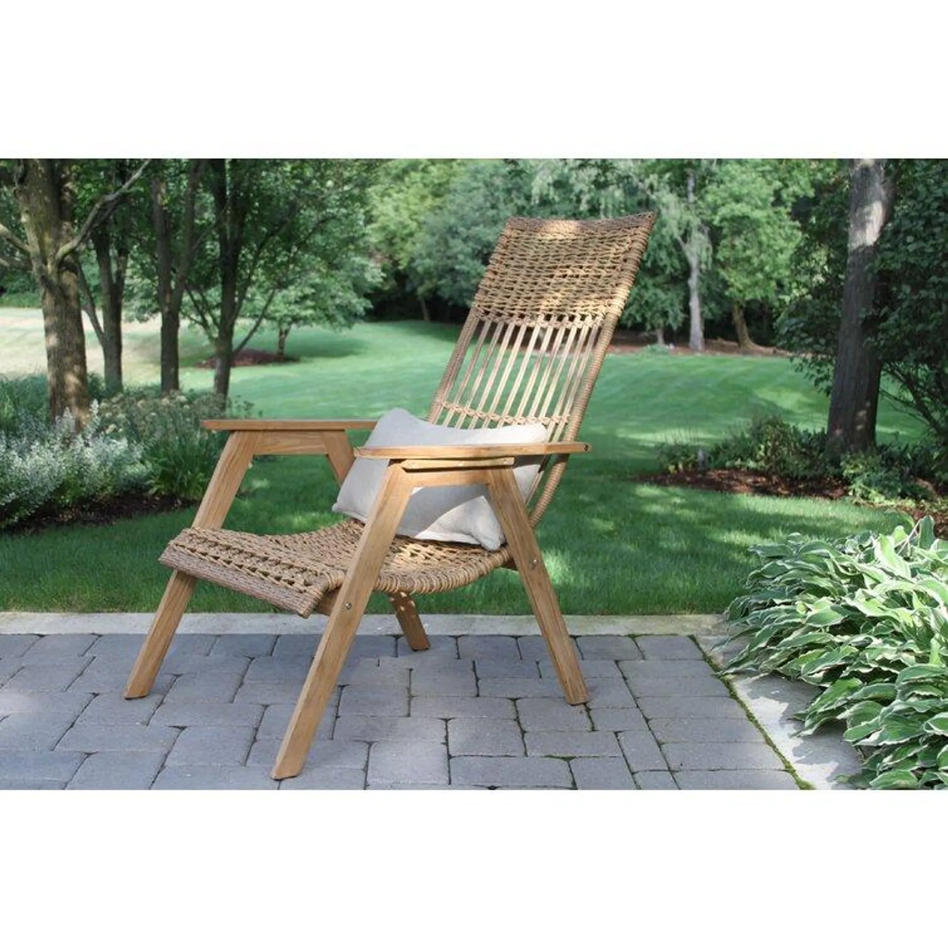 Anyston Outdoor Lounge Chair with Cushion