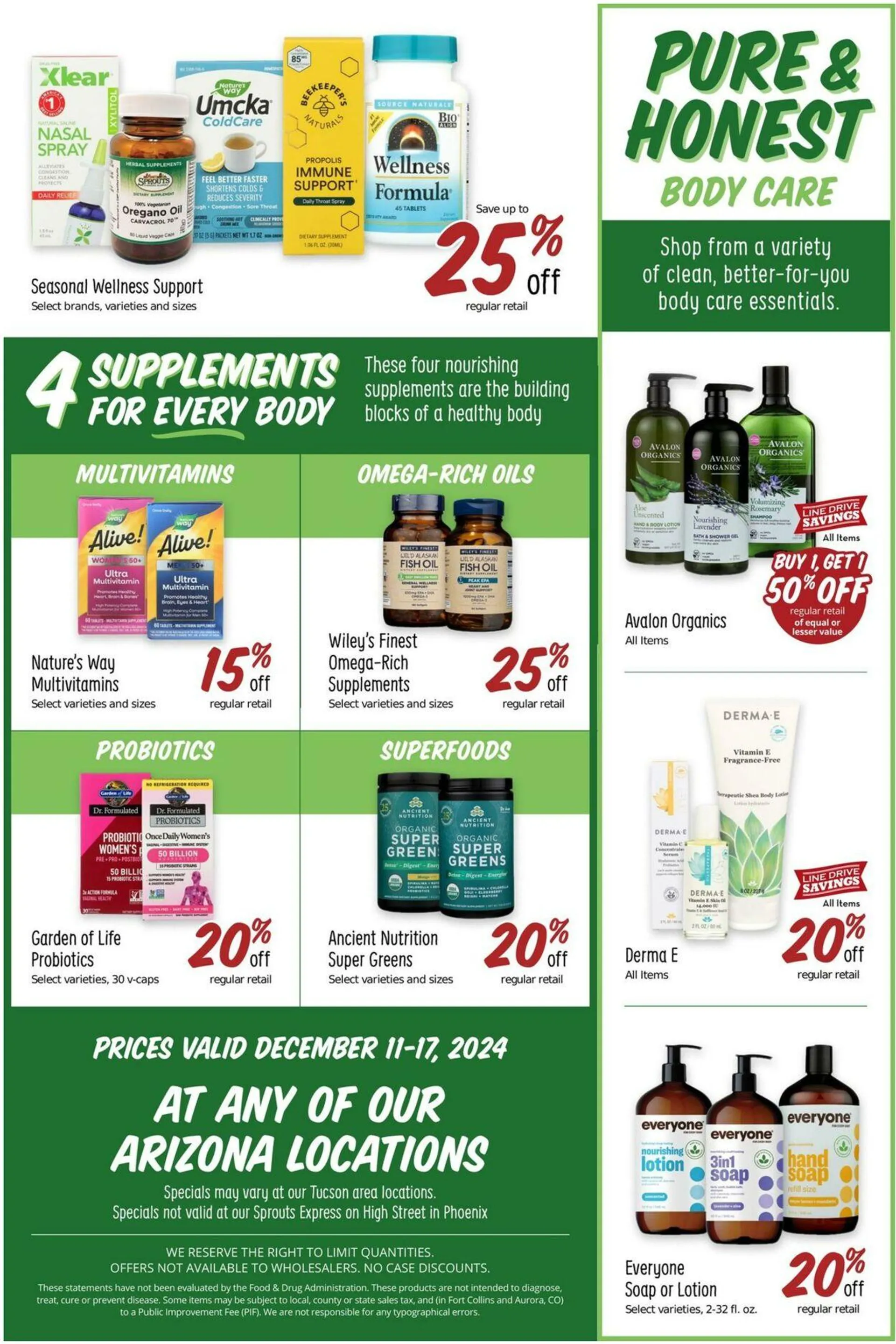 Weekly ad Sprouts Current weekly ad from December 11 to December 17 2024 - Page 13