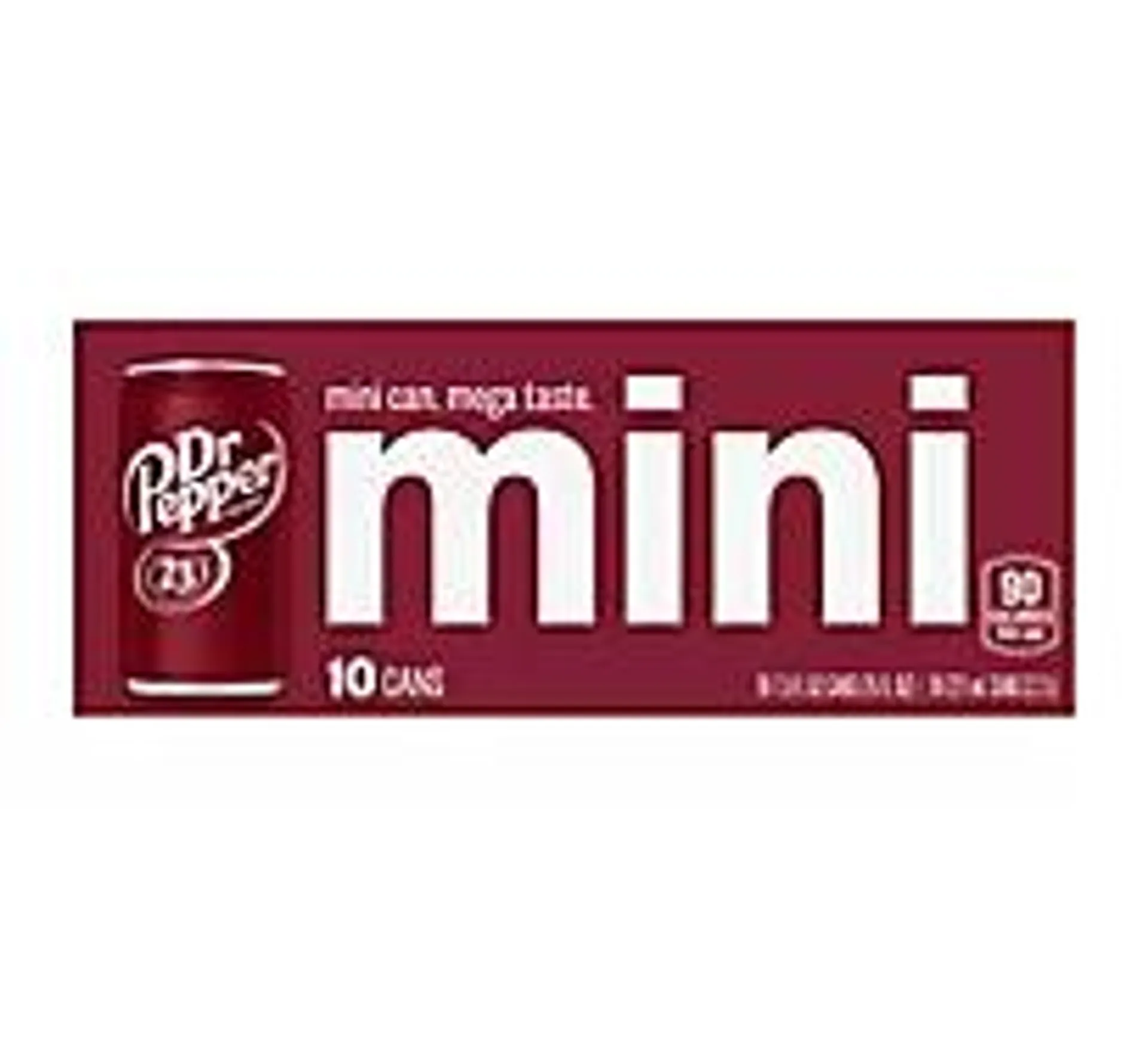 Dr Pepper Soda Cans - 10-7.5 Fl. Oz.