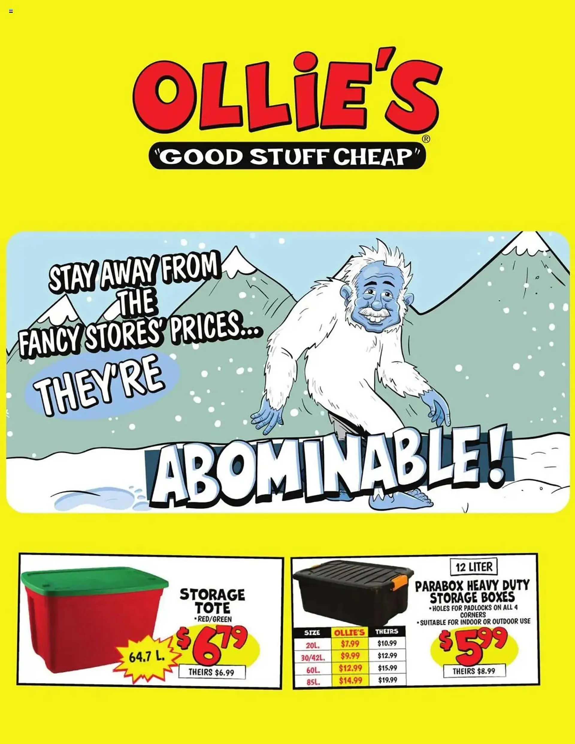 Ollies Weekly Ad - 1