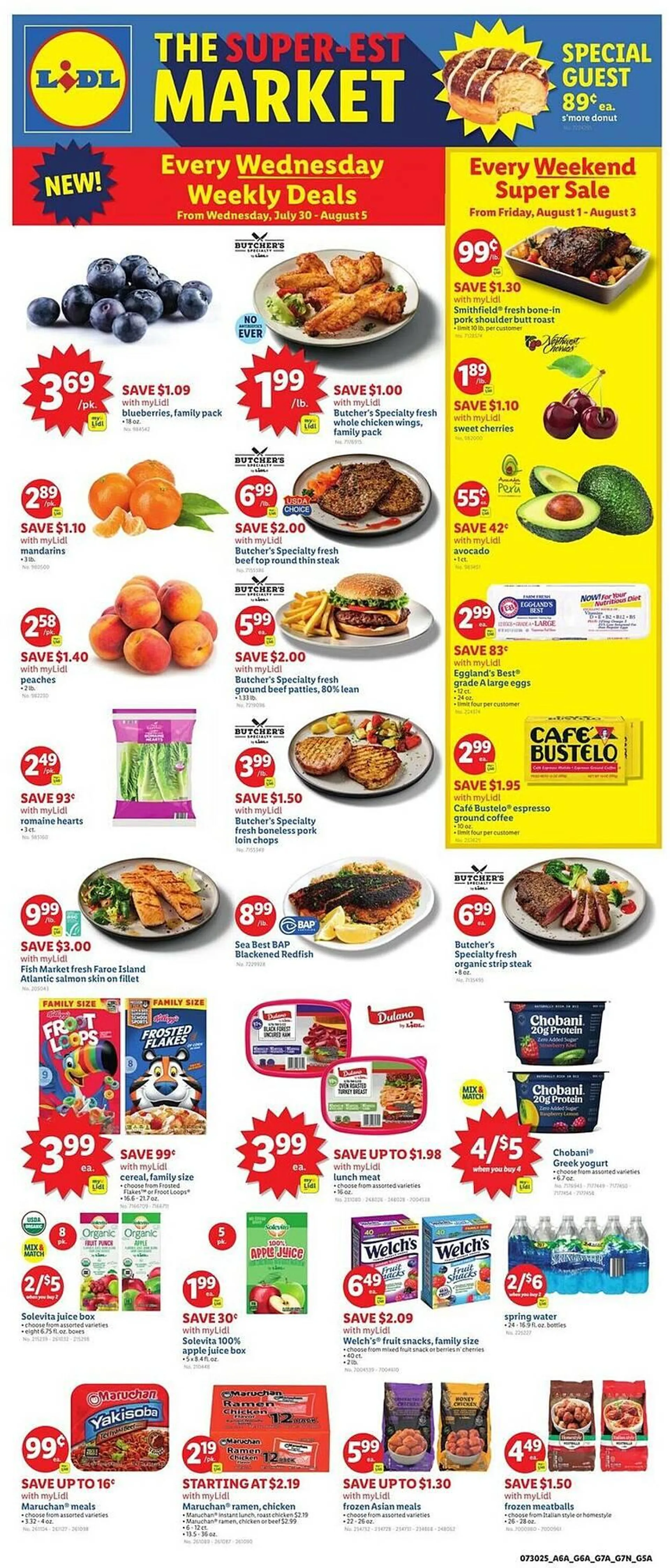 Weekly ad Lidl Weekly Ad from July 30 to August 5 2025 - Page 1