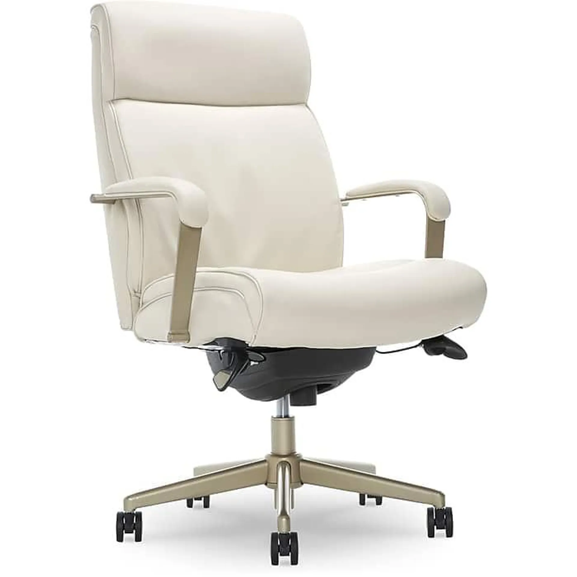 La-Z-Boy Melrose Ergonomic bonded Leather Swivel Executive Chair,