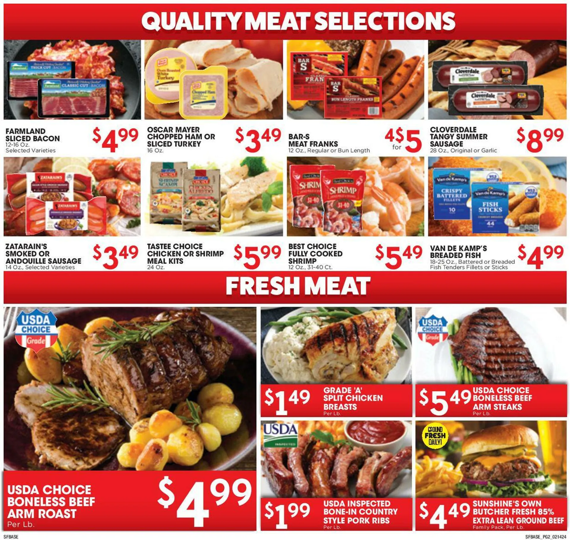 Weekly ad Sunshine Foods from February 14 to February 20 2024 - Page 2