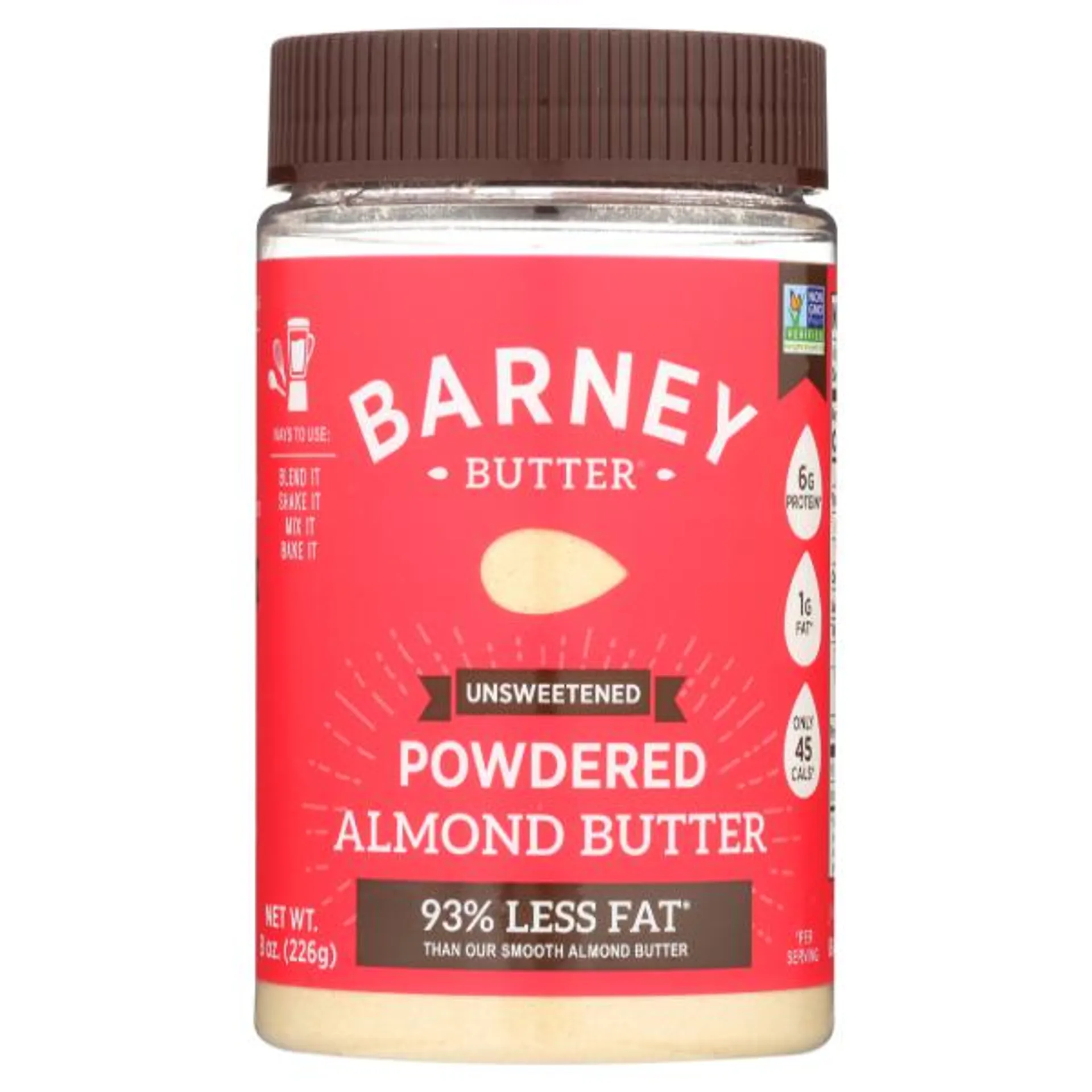 Barney Butter Unsweetened Powdered Almond Butter - 8 Ounce