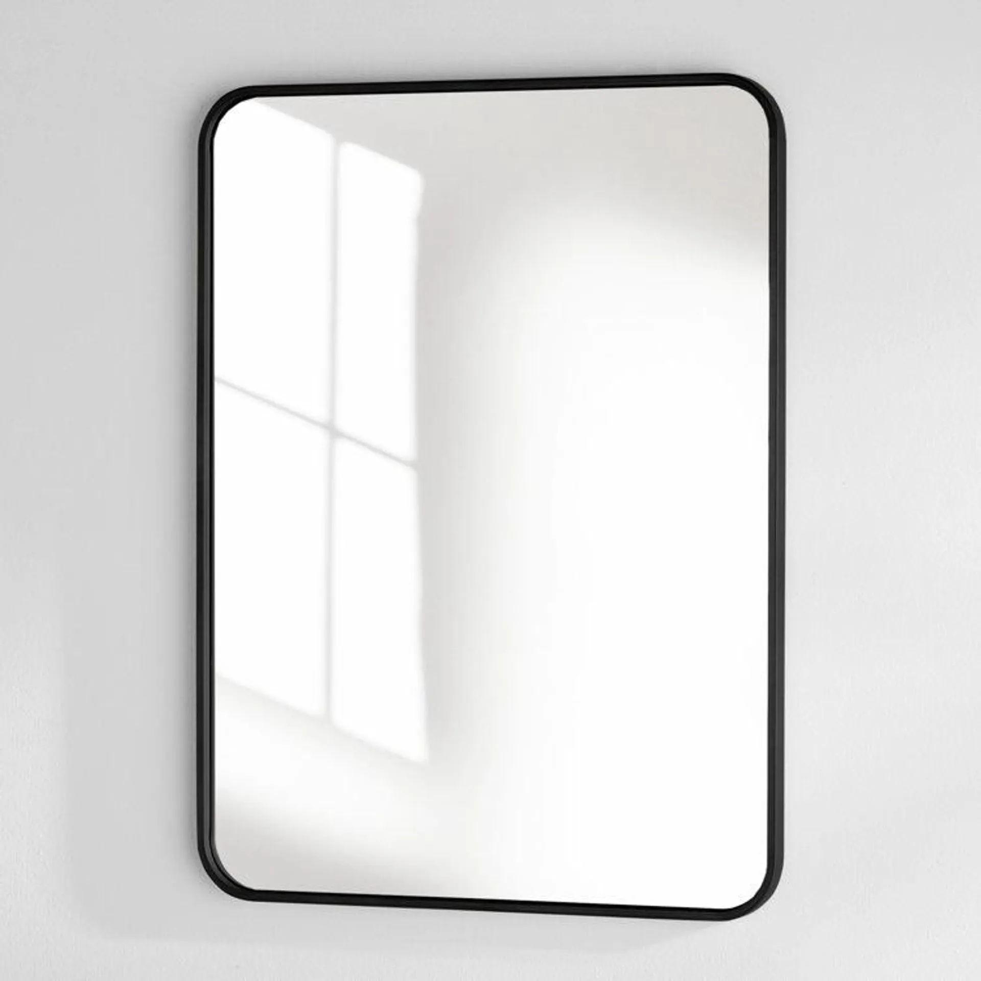 Sabine Metal Rounded Rectangle Wall Mirror