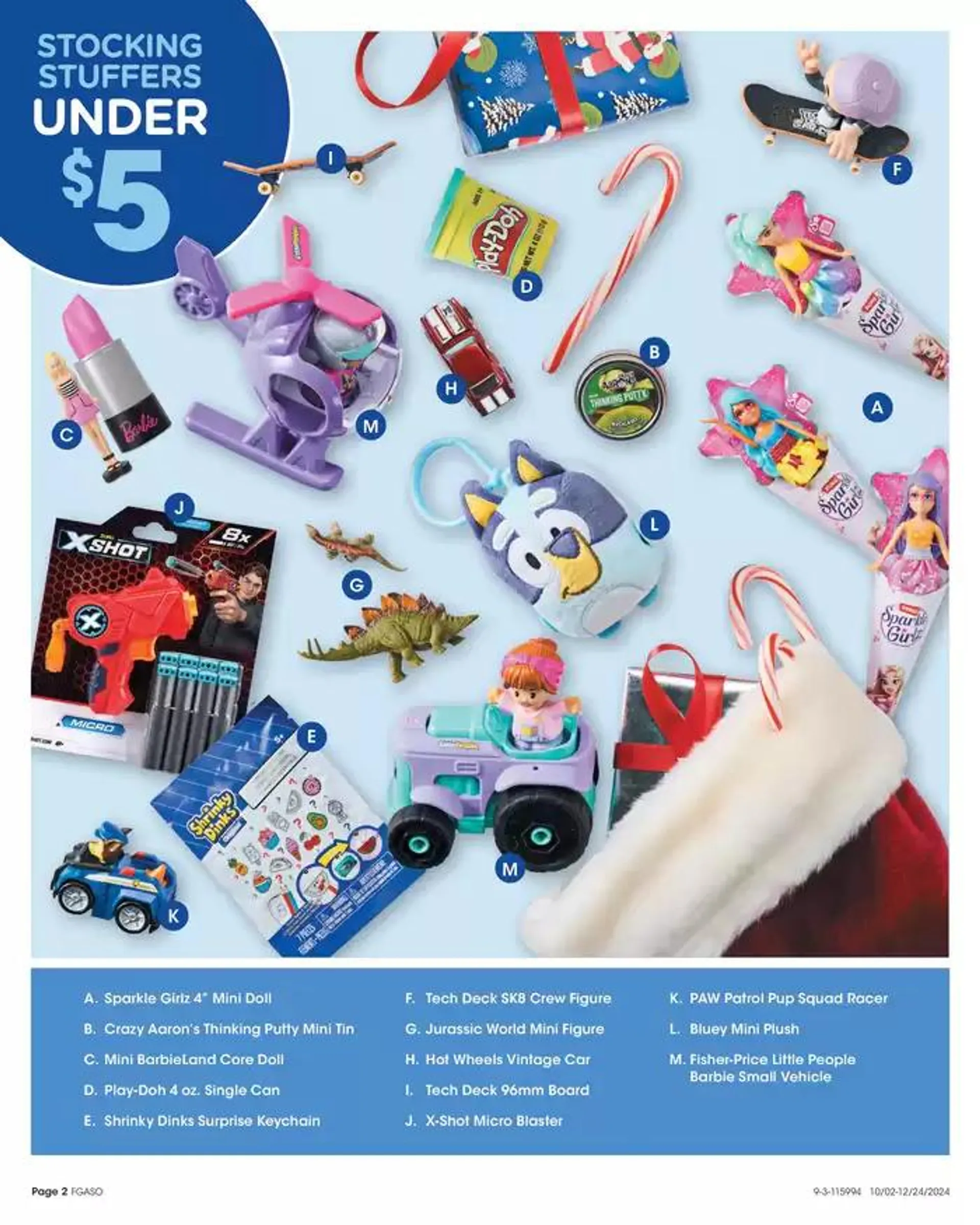 Weekly ad Toy Wish Book from October 2 to December 24 2024 - Page 2