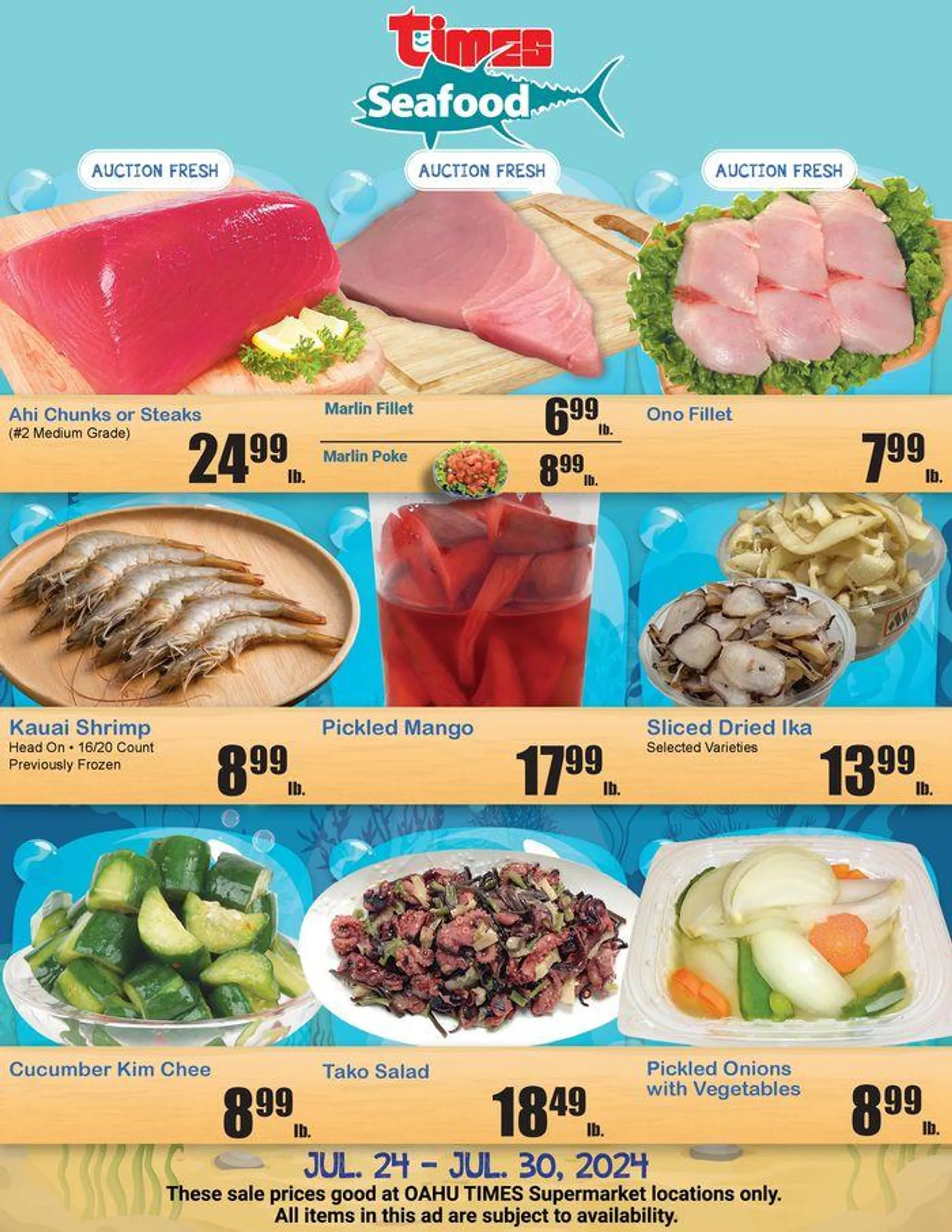 Seafood Specials - 1