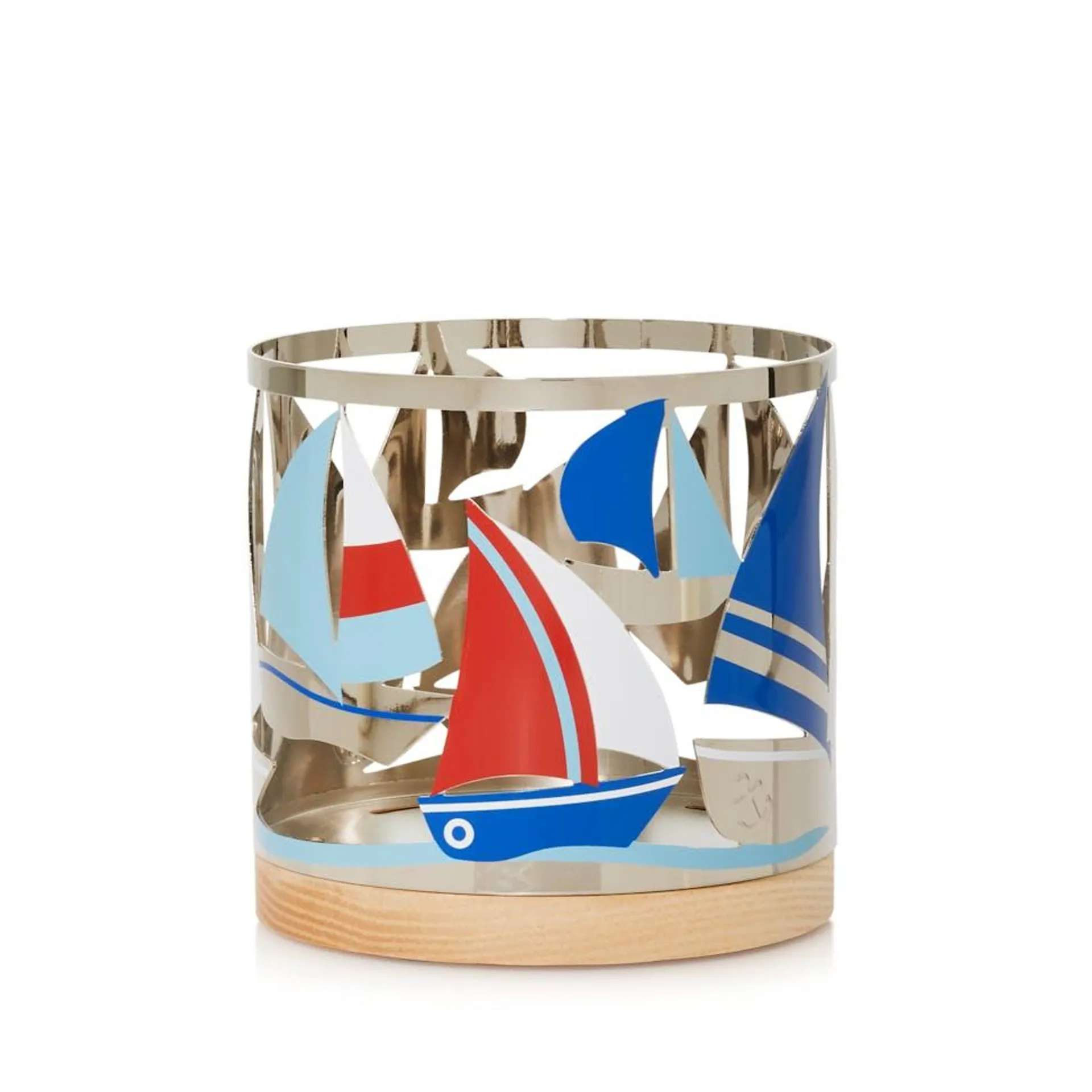 Sailboats Metal Holder