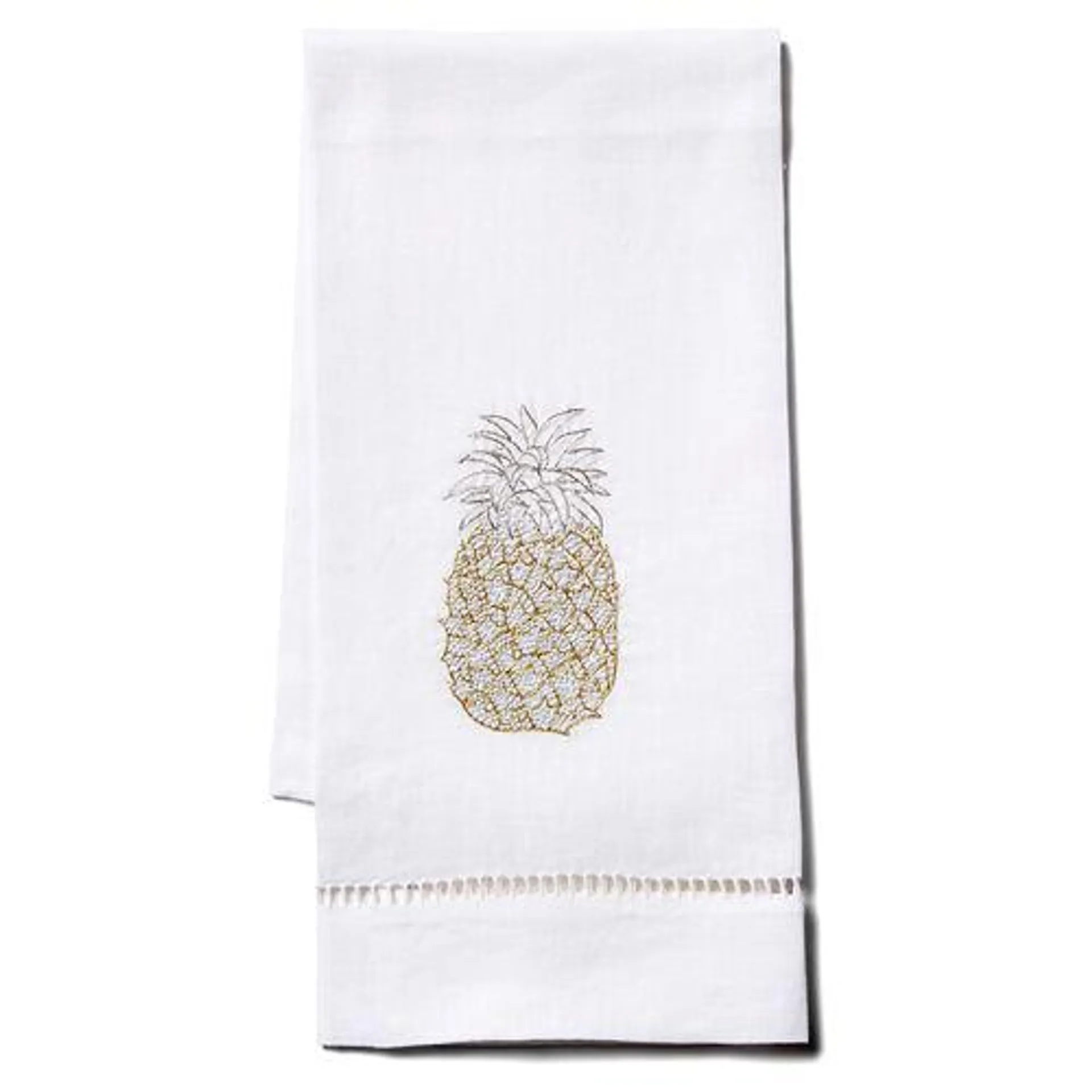 Pineapple Linen Guest Towel