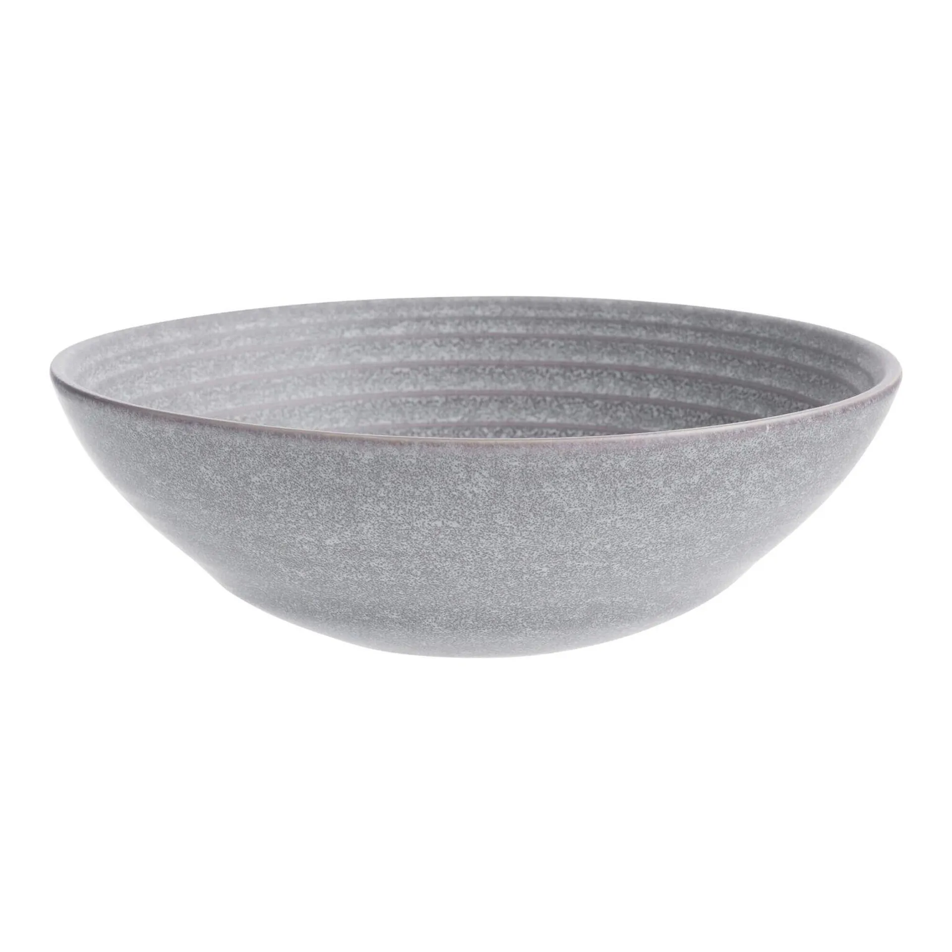 Ash Satin Gray Speckled Bowl