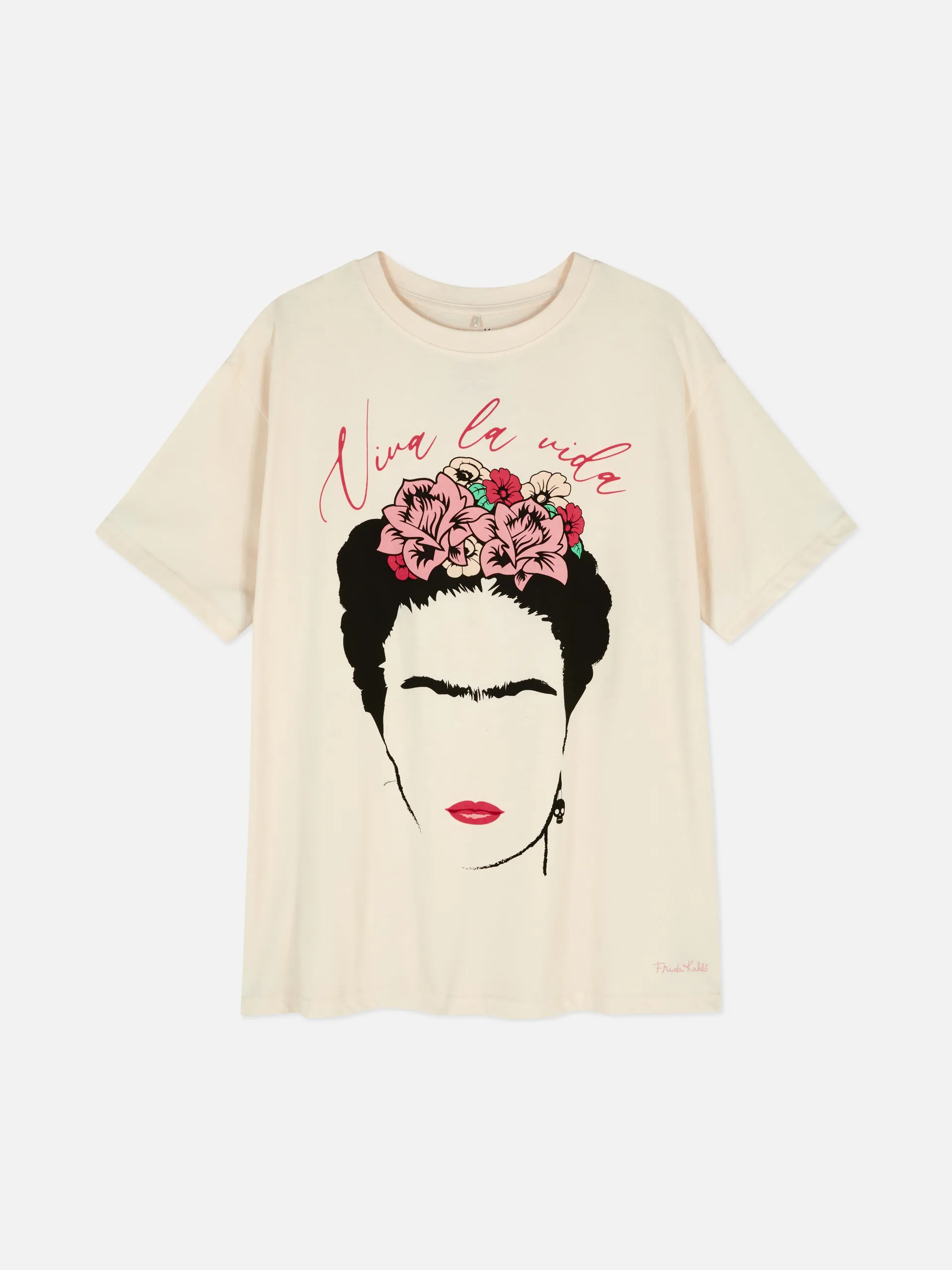 Frida Kahlo Printed Sleep T-Shirt