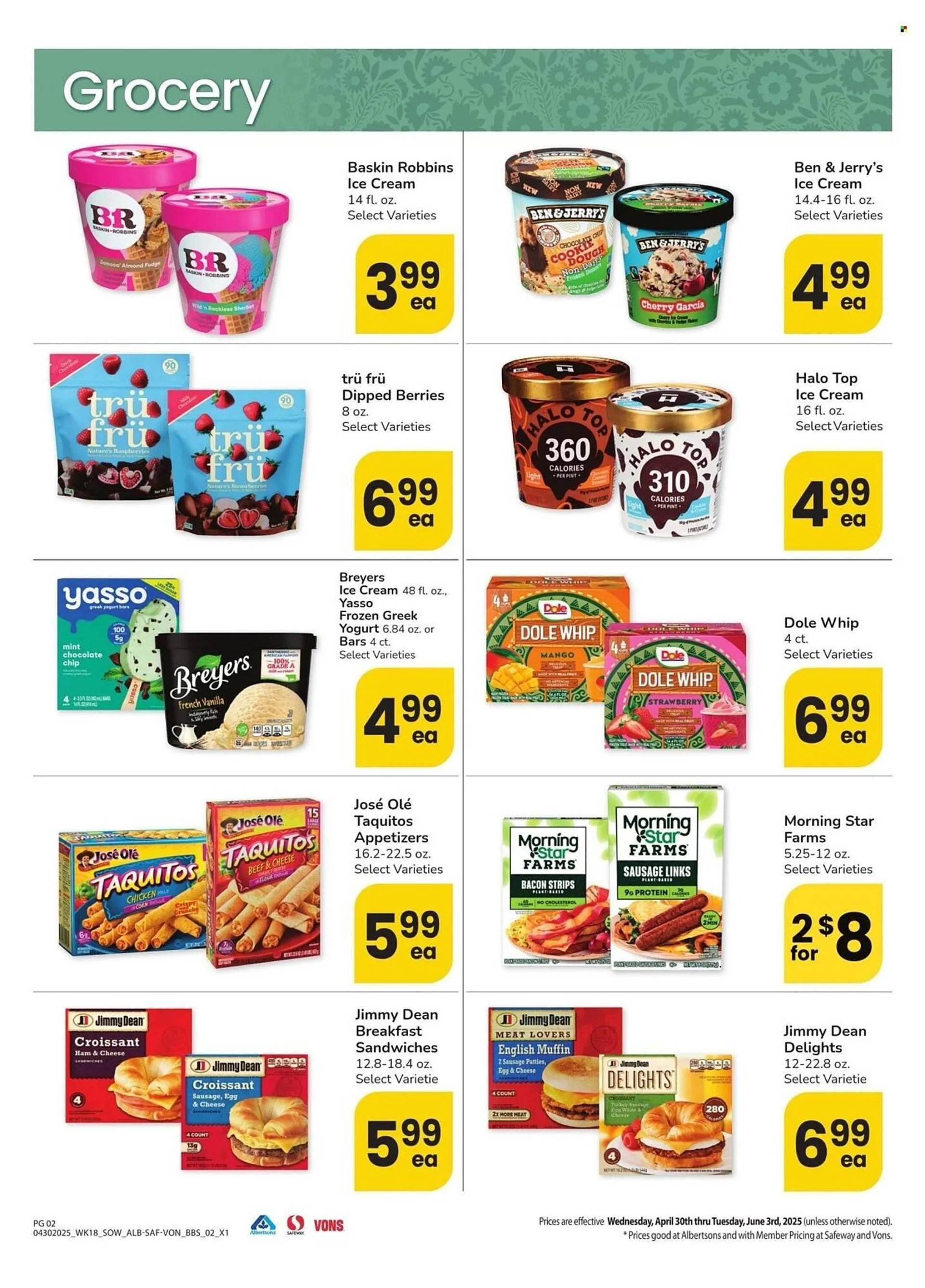 Weekly ad Albertsons Weekly Ad from April 30 to June 3 2025 - Page 2