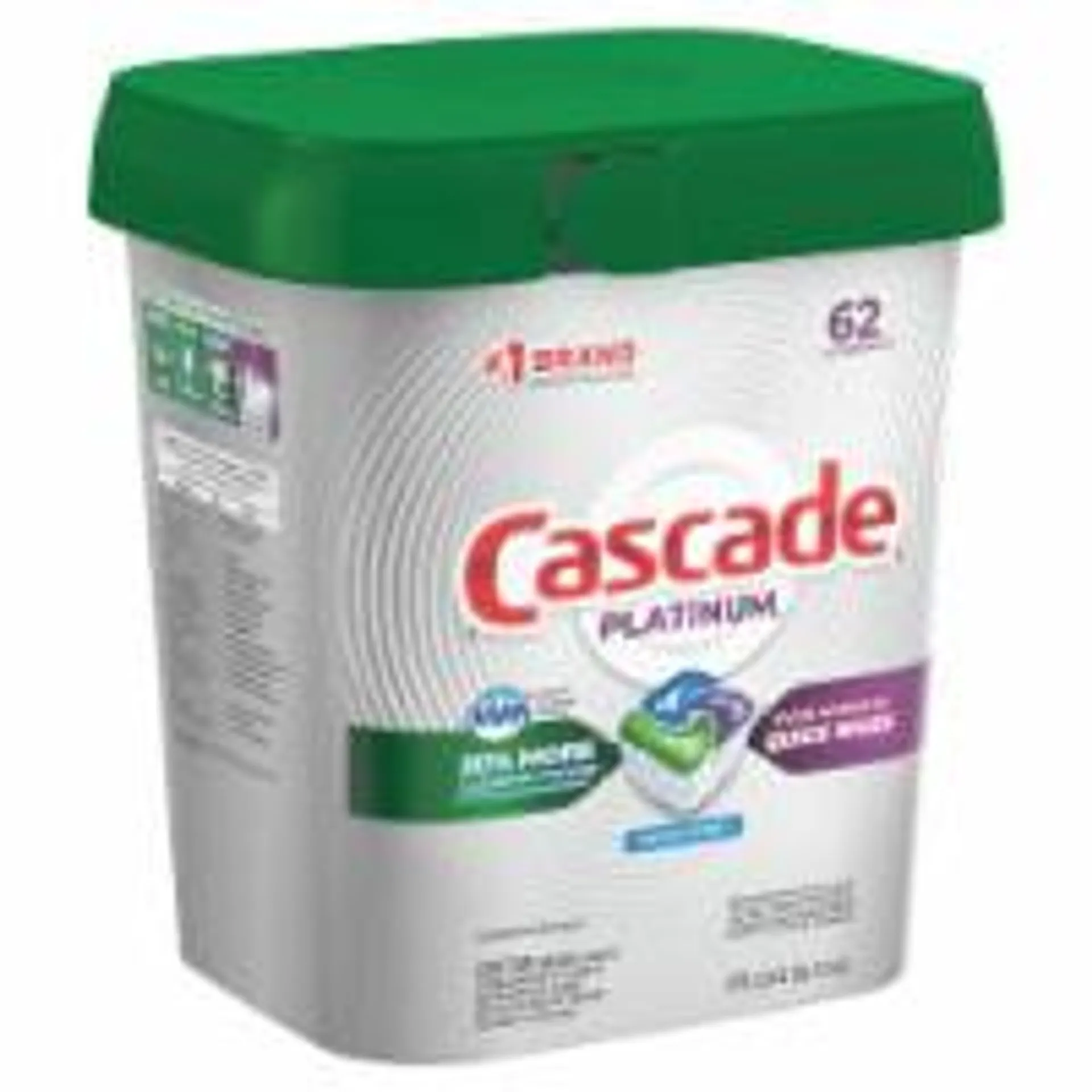 Cascade Platinum ActionPacs Fresh Scent Dishwasher Detergent