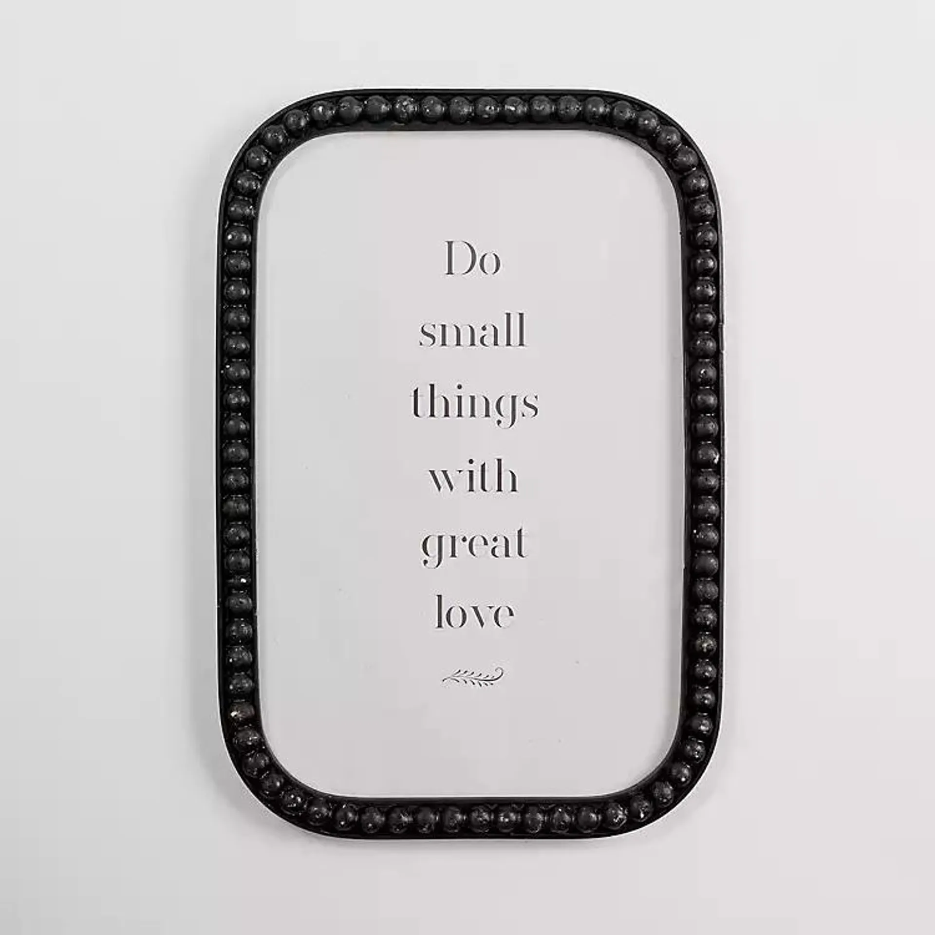 Do Small Things with Great Love Wall Plaque