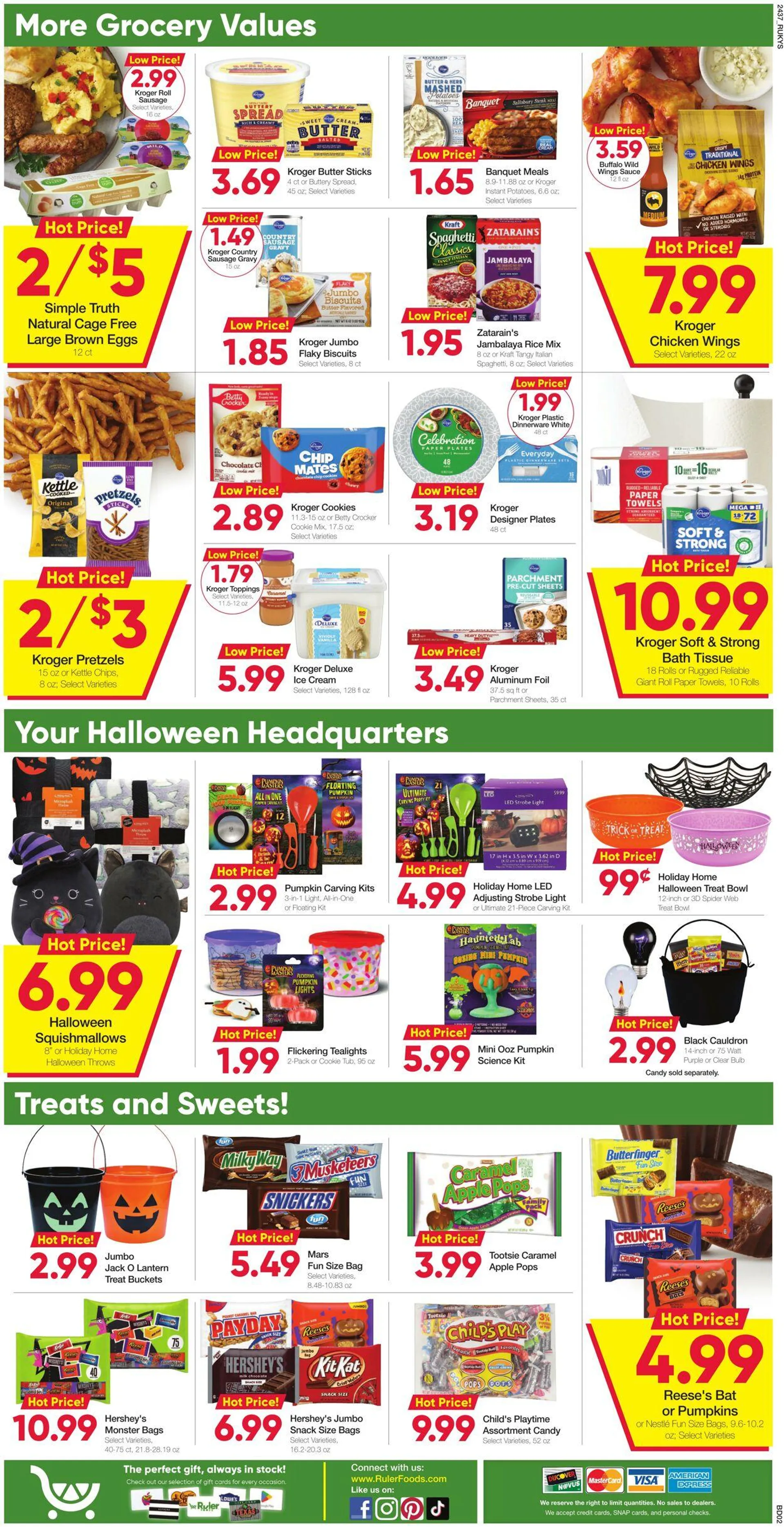 Weekly ad Ruler Foods Current weekly ad from October 16 to October 29 2024 - Page 2