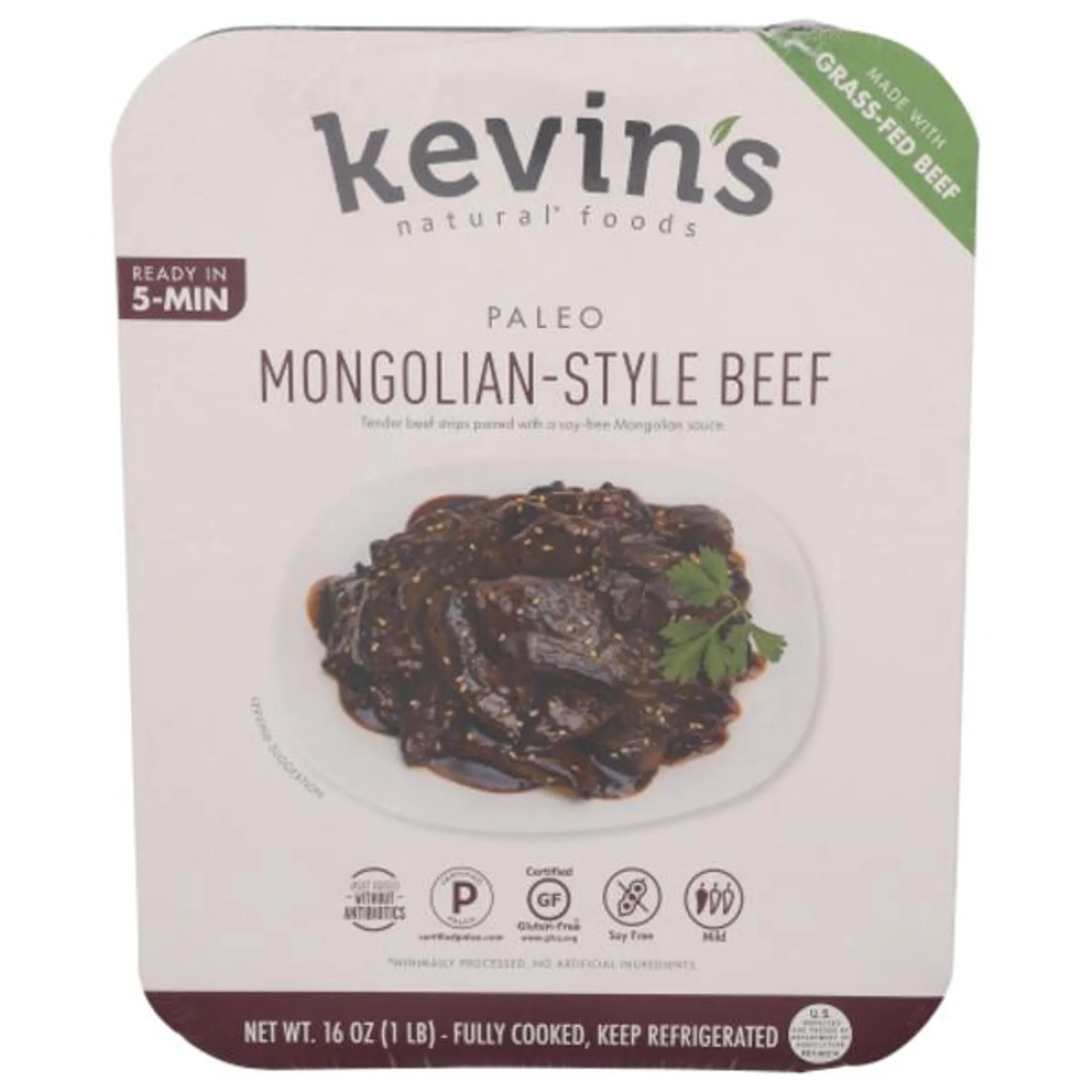 Kevin's Natural Foods Mongolian Style Beef