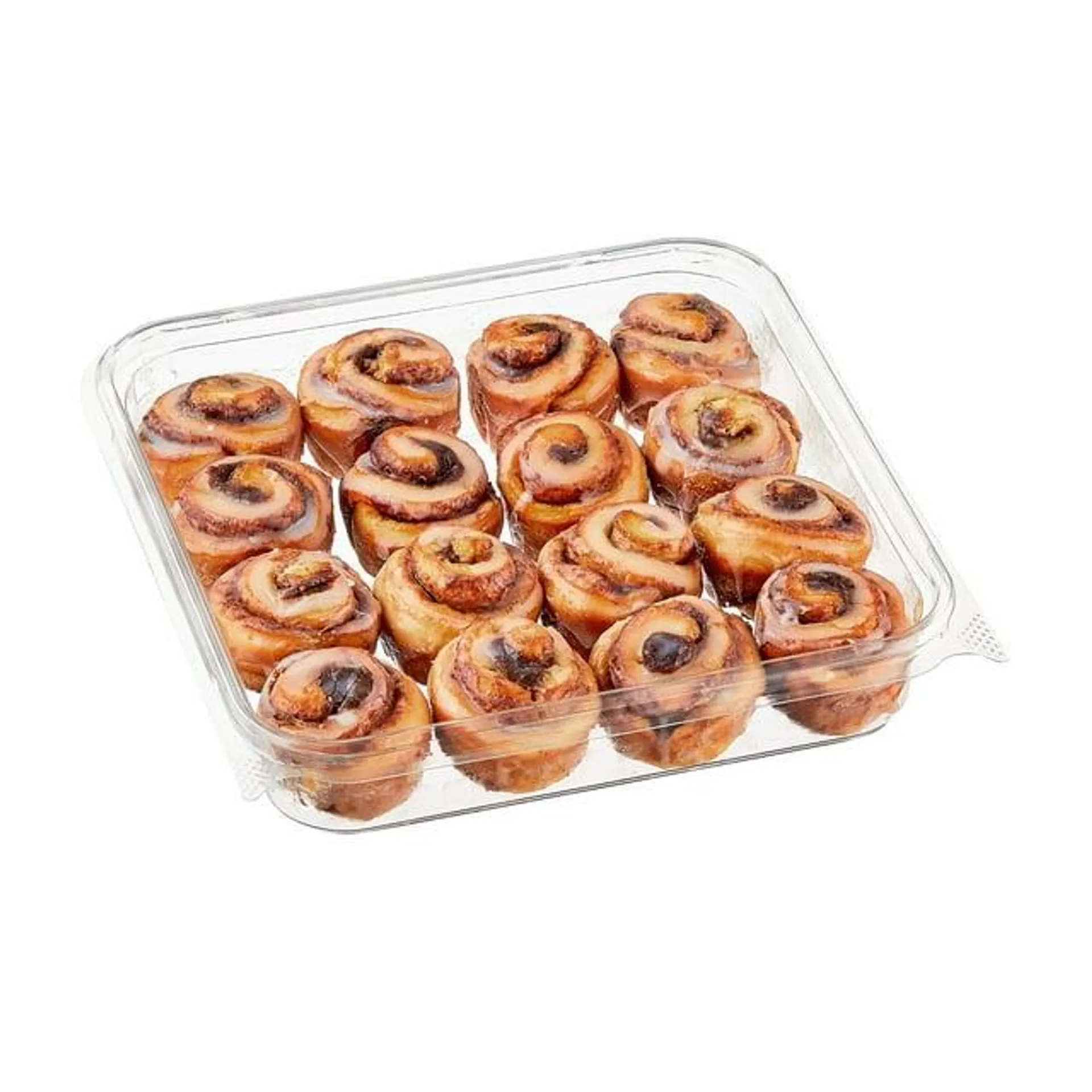 Freshness Guaranteed Mini Iced Cinnamon Rolls, Kosher, 13 oz Tray, 16 Count (Shelf Stable)