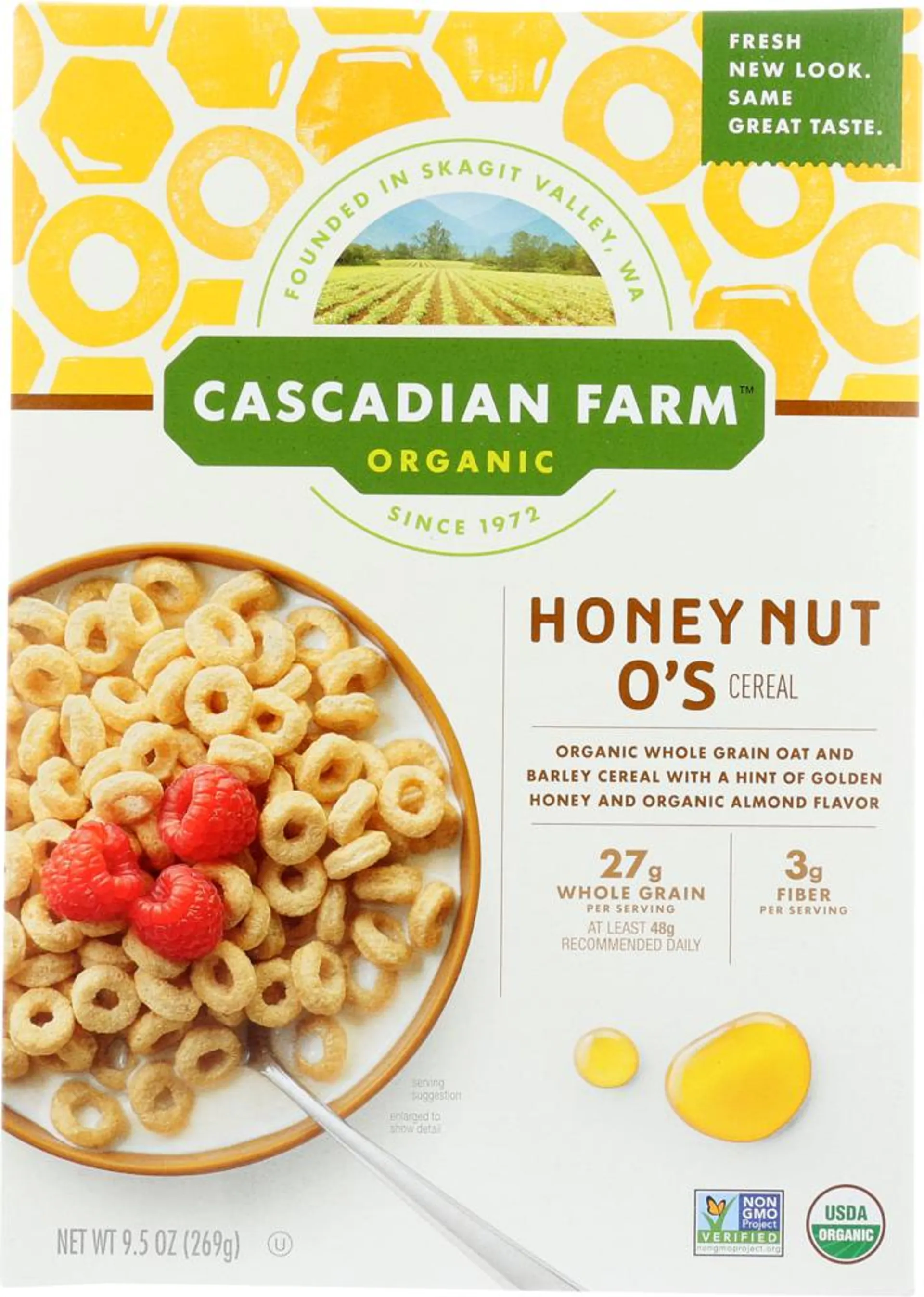 Organic Cereal Honey Nut's