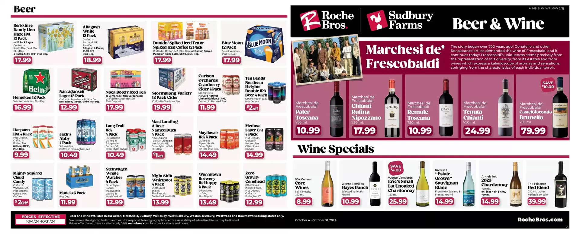 Weekly ad Roche Bros Weekly Ad from October 4 to October 18 2024 - Page 6