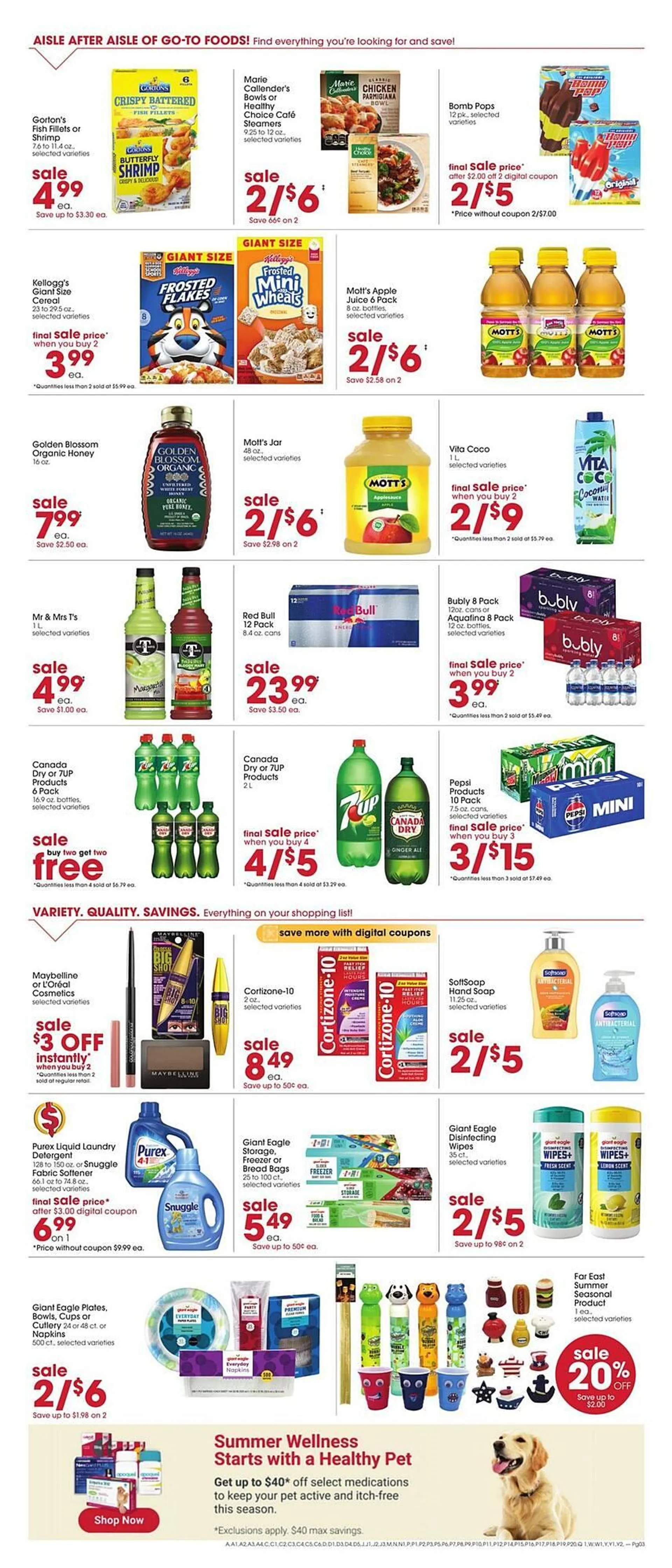 Weekly ad Giant Eagle Weekly Ad from July 3 to July 9 2025 - Page 5