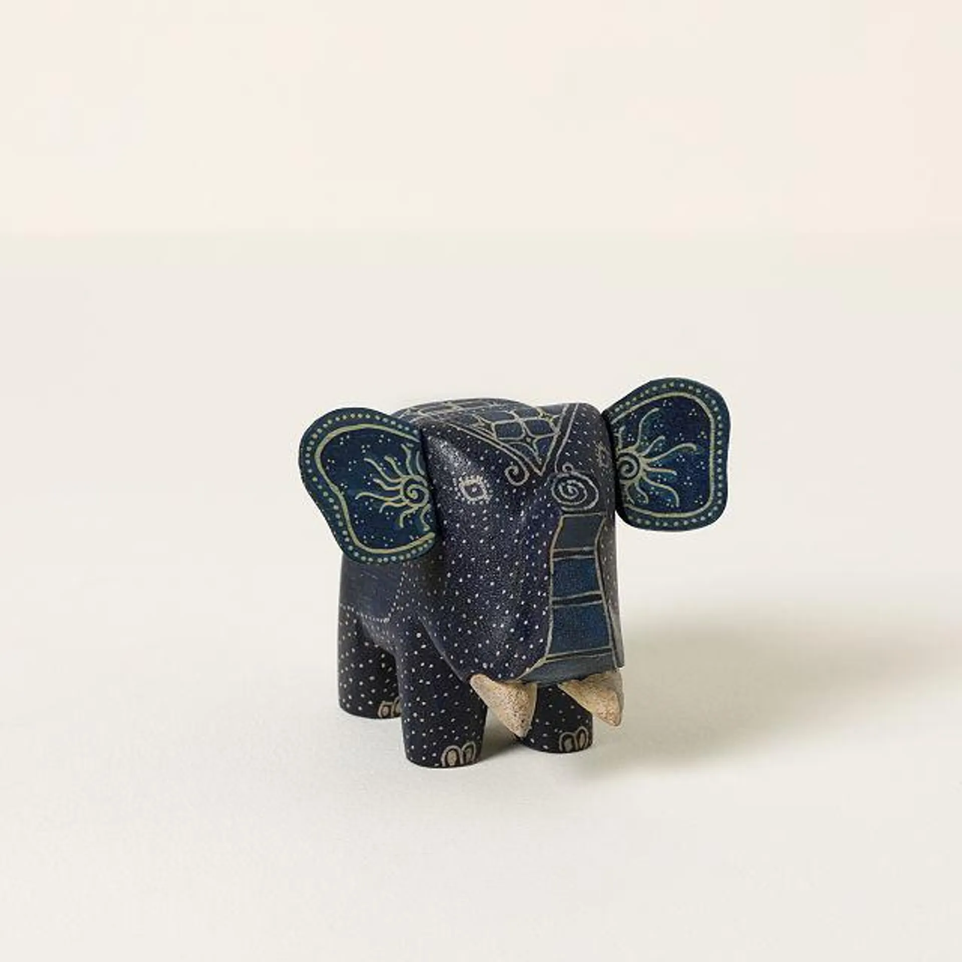 Hand Painted Elephant Eyeglass Holder