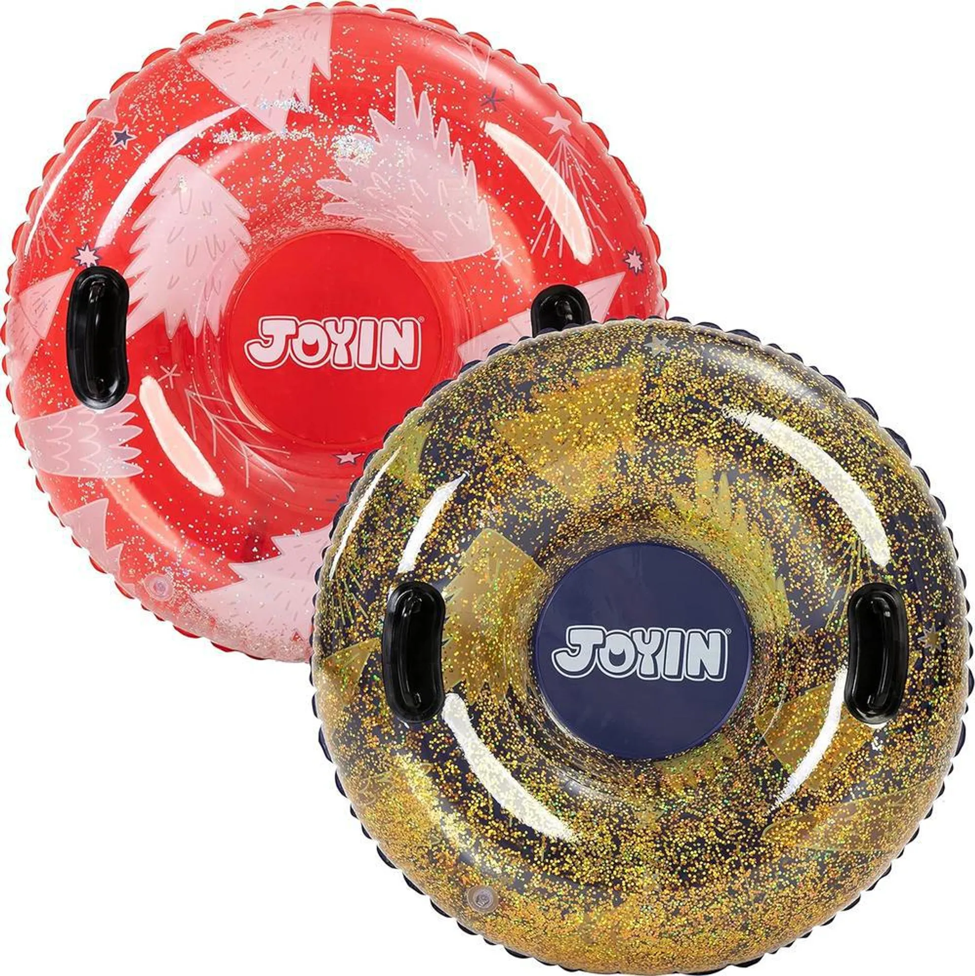 Joyin® 34" Inflatable Snow Tube - 2 Pack