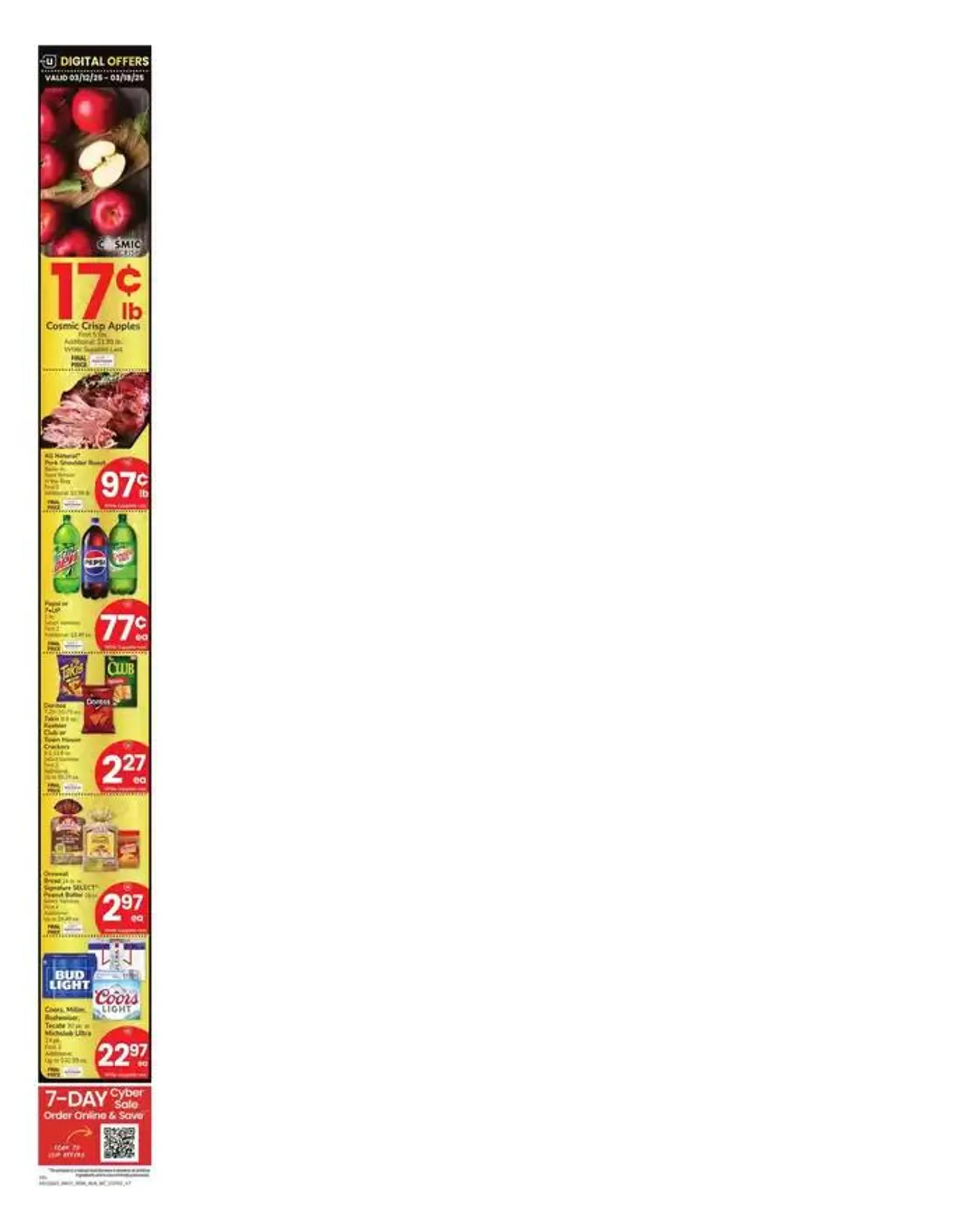 Weekly ad Save now with our deals from March 12 to March 18 2025 - Page 1