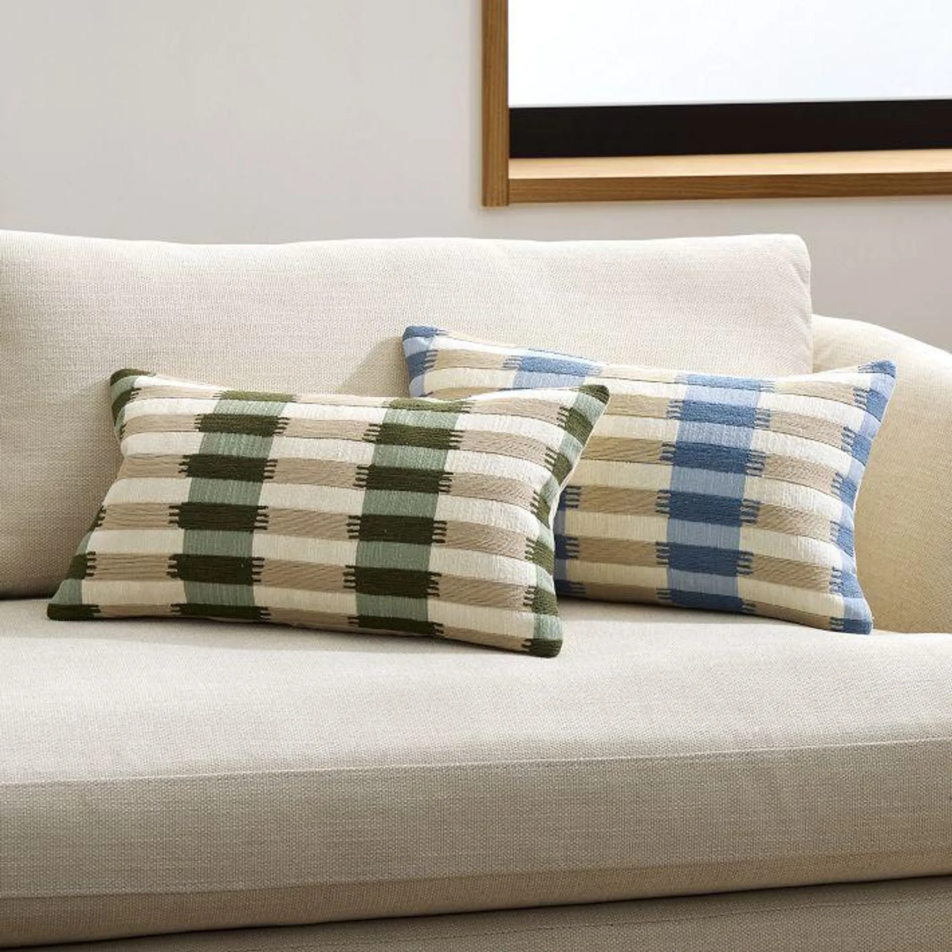 Colorblock Ladder Pillow Cover - Clearance