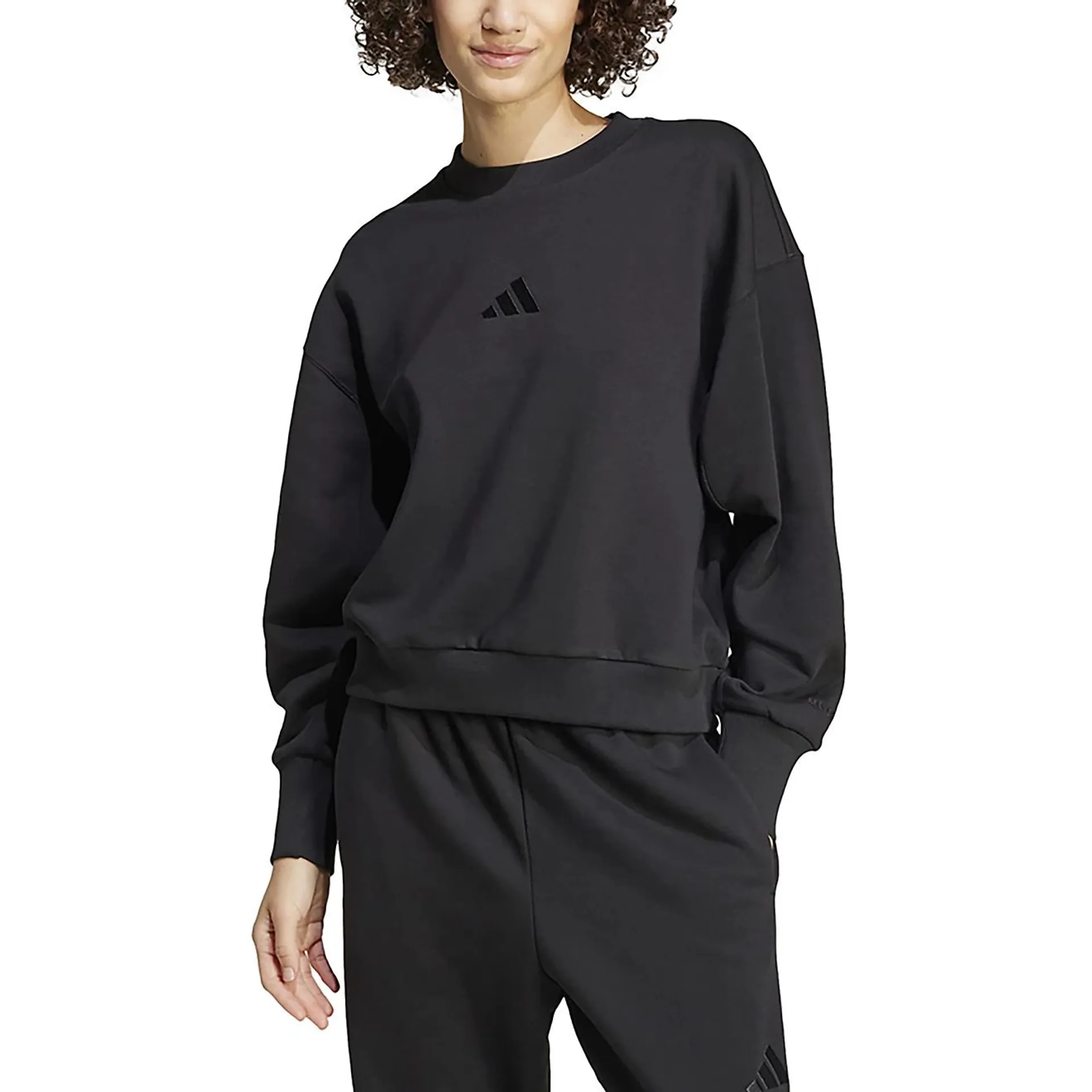 adidas Women's ALL SZN Fleece Loose Sweatshirt