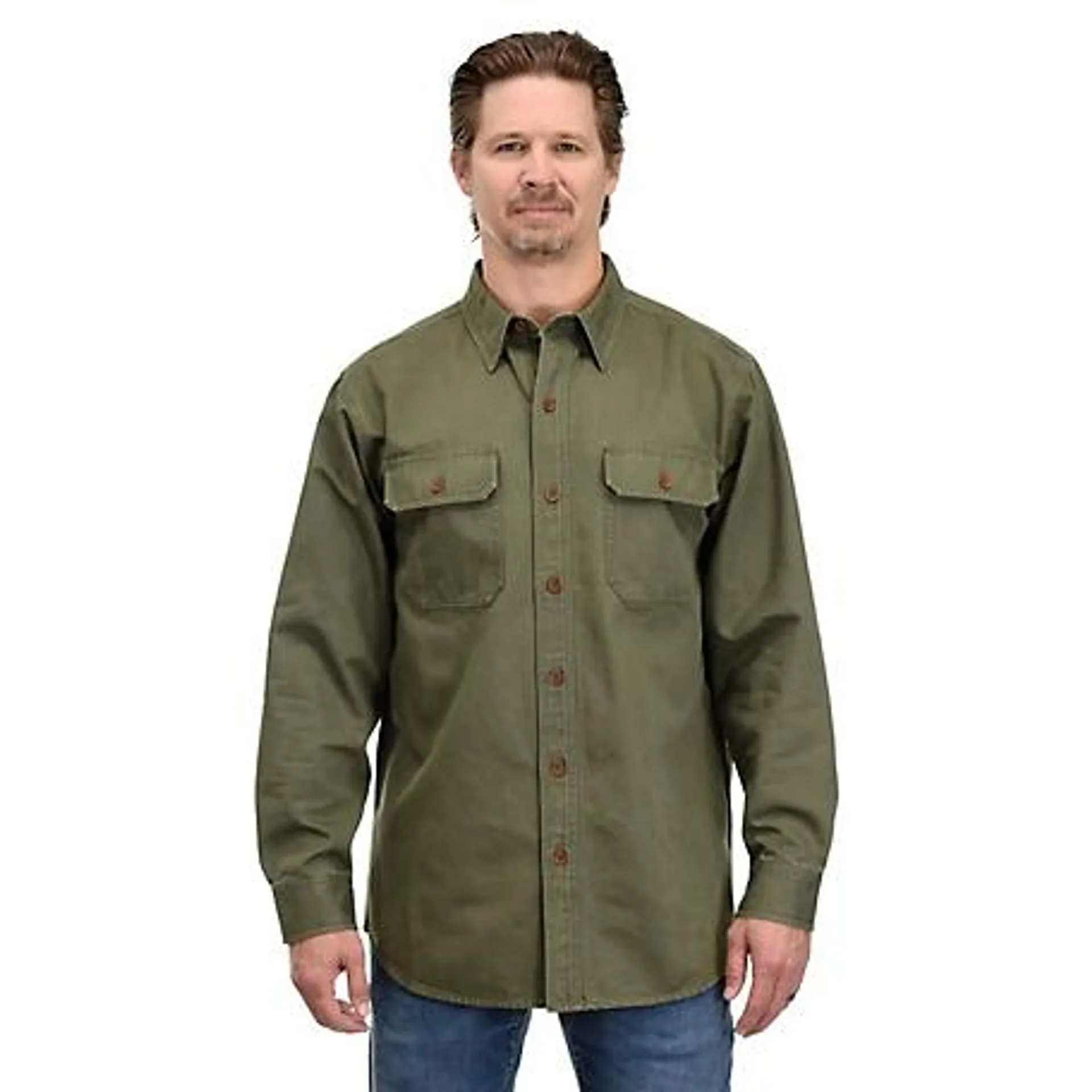 Ridgecut Men's Long Sleeve Heritage Field Shirt