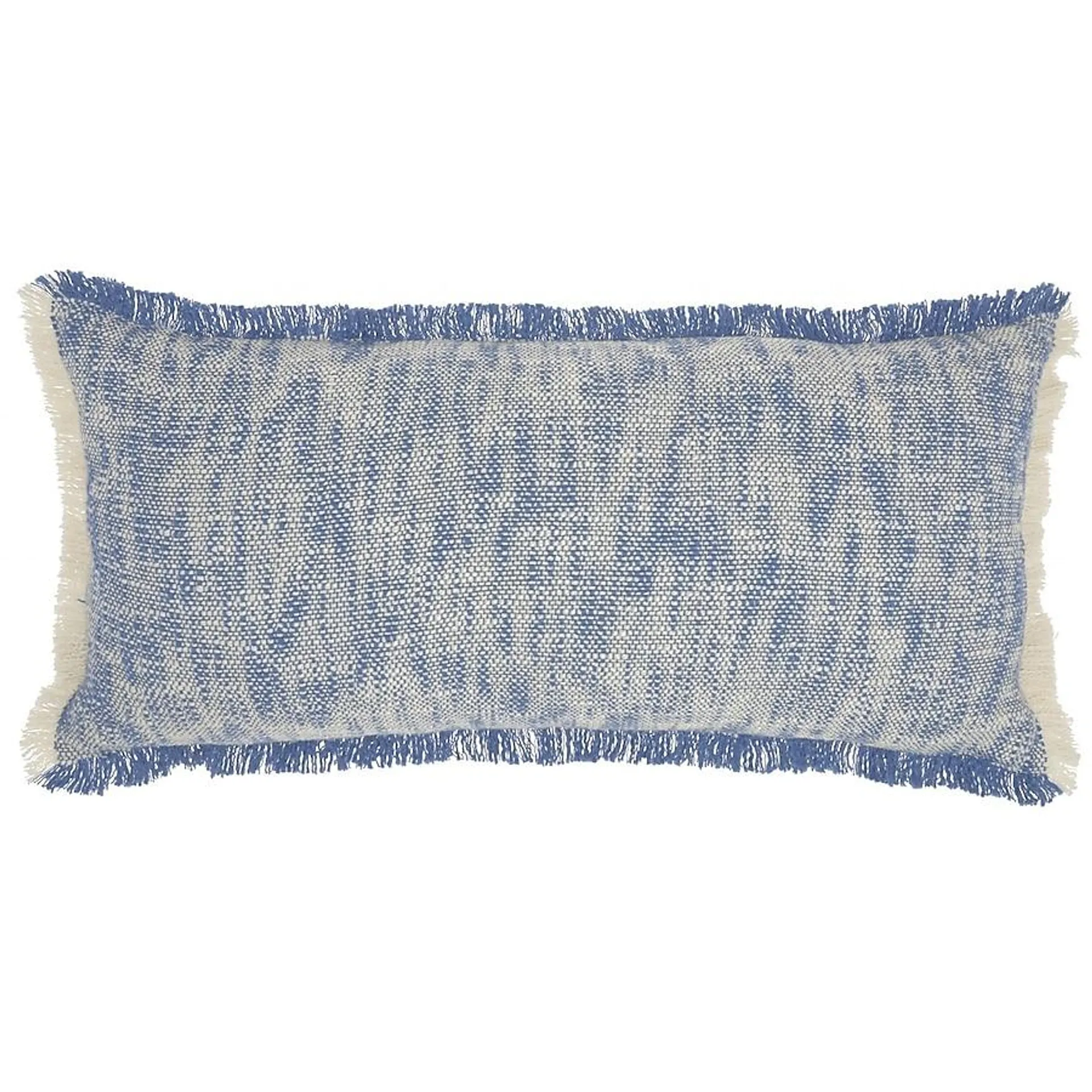 HomeRoots 14-in x 30-in Blue Indoor Decorative Pillow