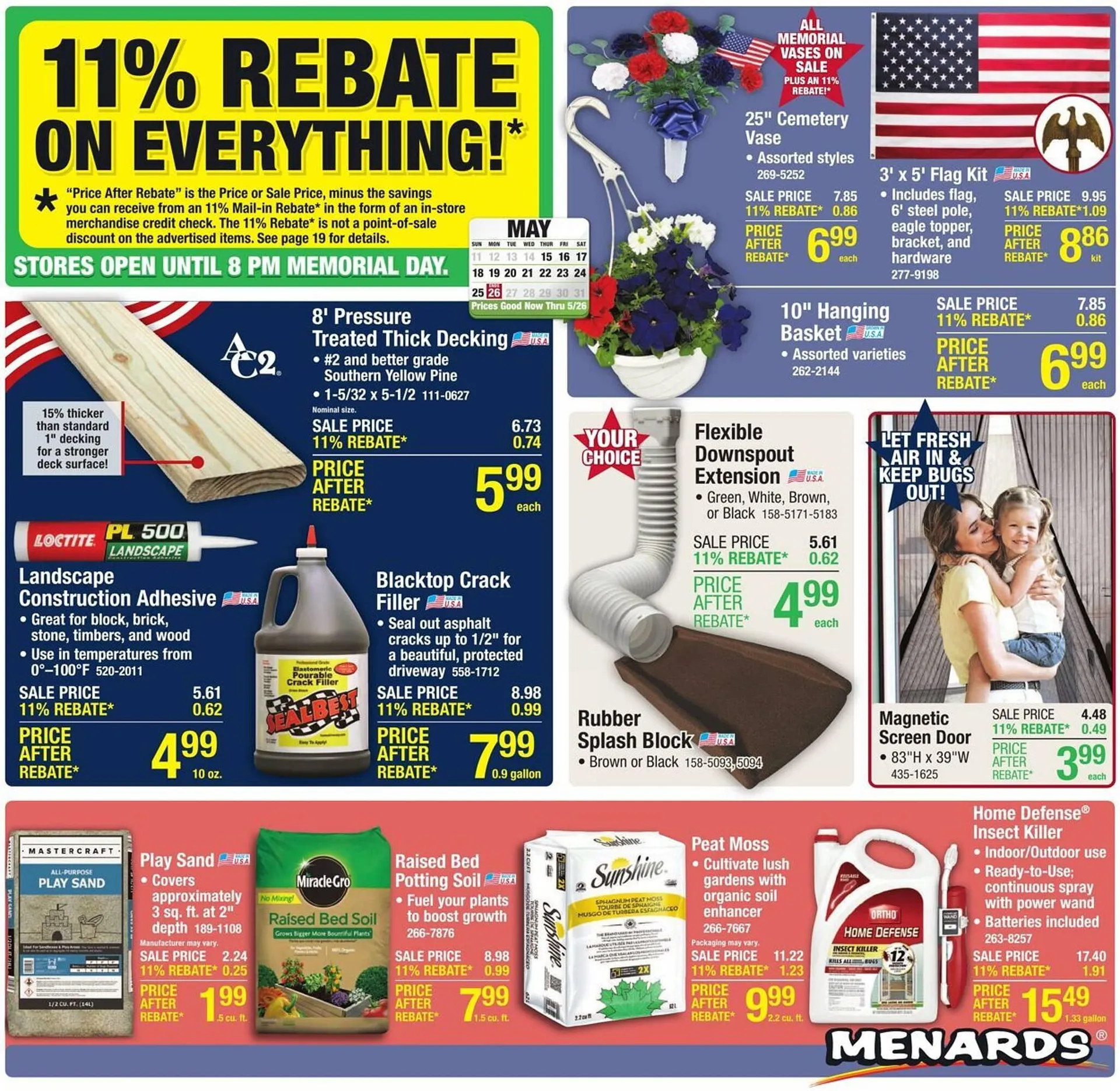 Menards Weekly Ad - 1