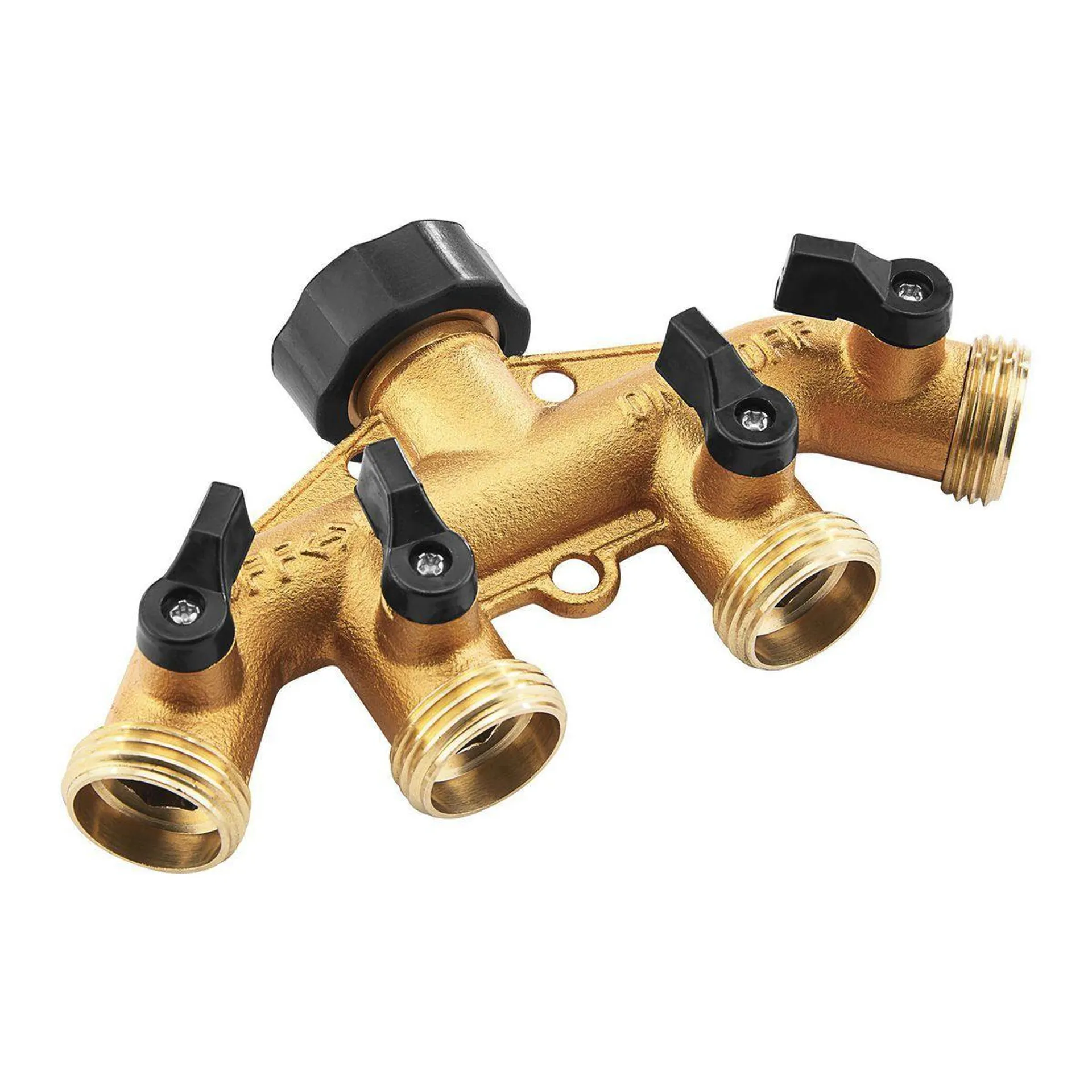 ONE STOP GARDENS 4-in-1 Solid Brass Faucet Expander