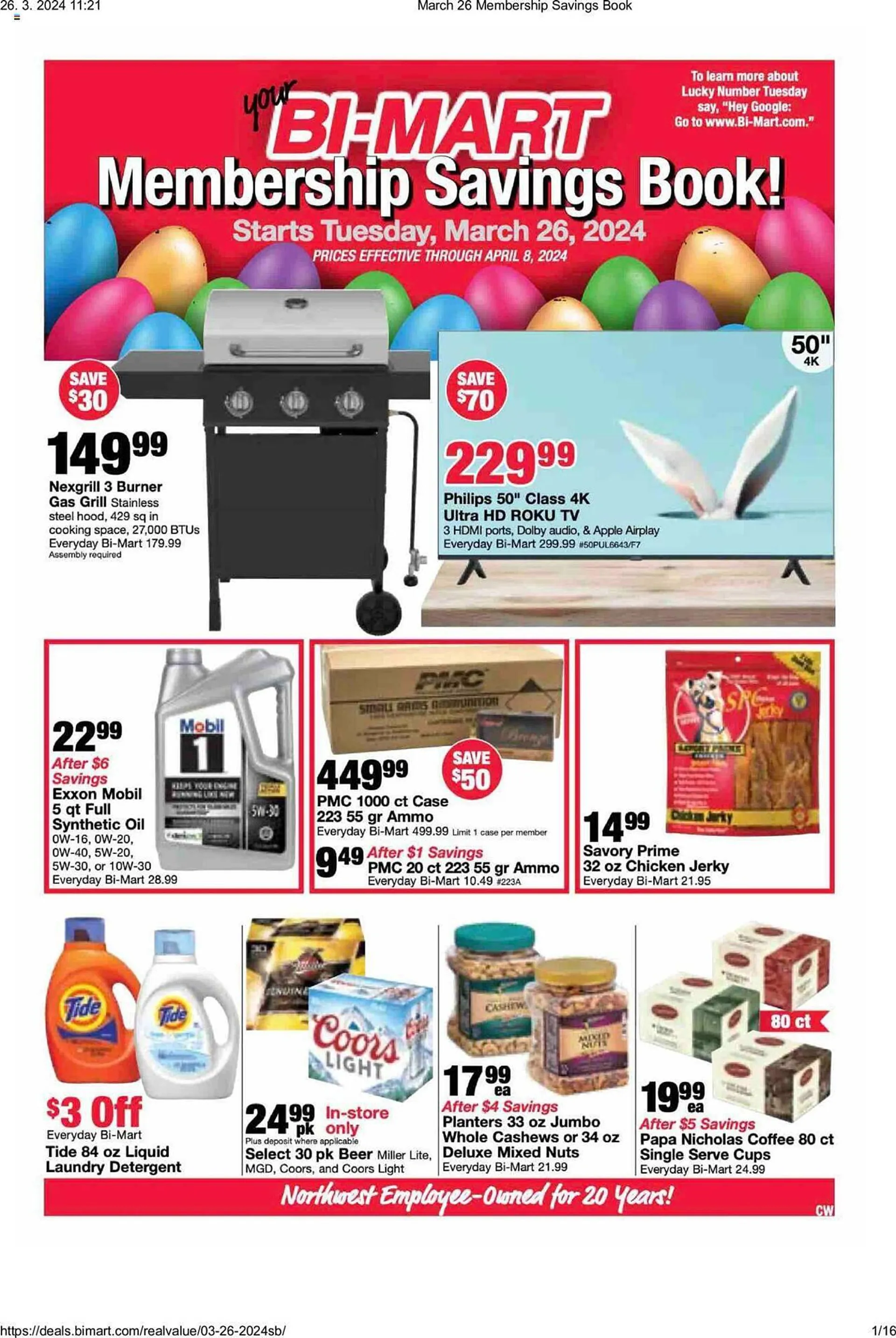Weekly ad Bi-Mart Weekly Ad from March 26 to April 8 2024 - Page 