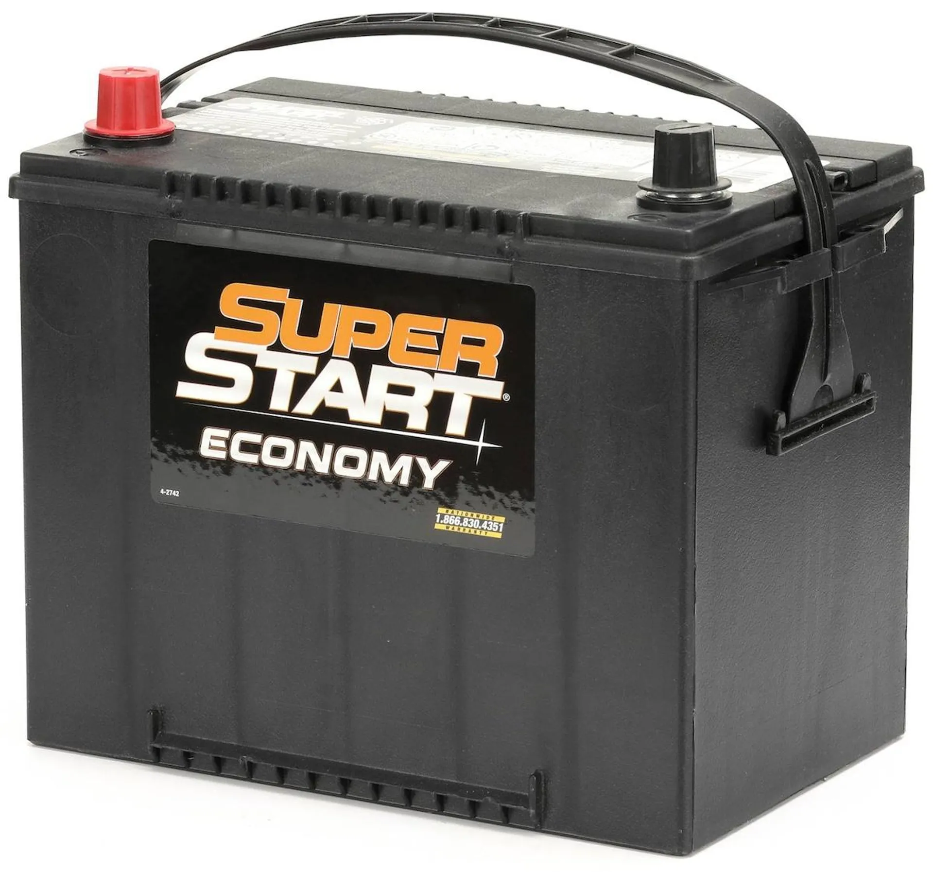 Super Start Economy Standard Flooded Top Post Battery Group Size 24 - 24ECO