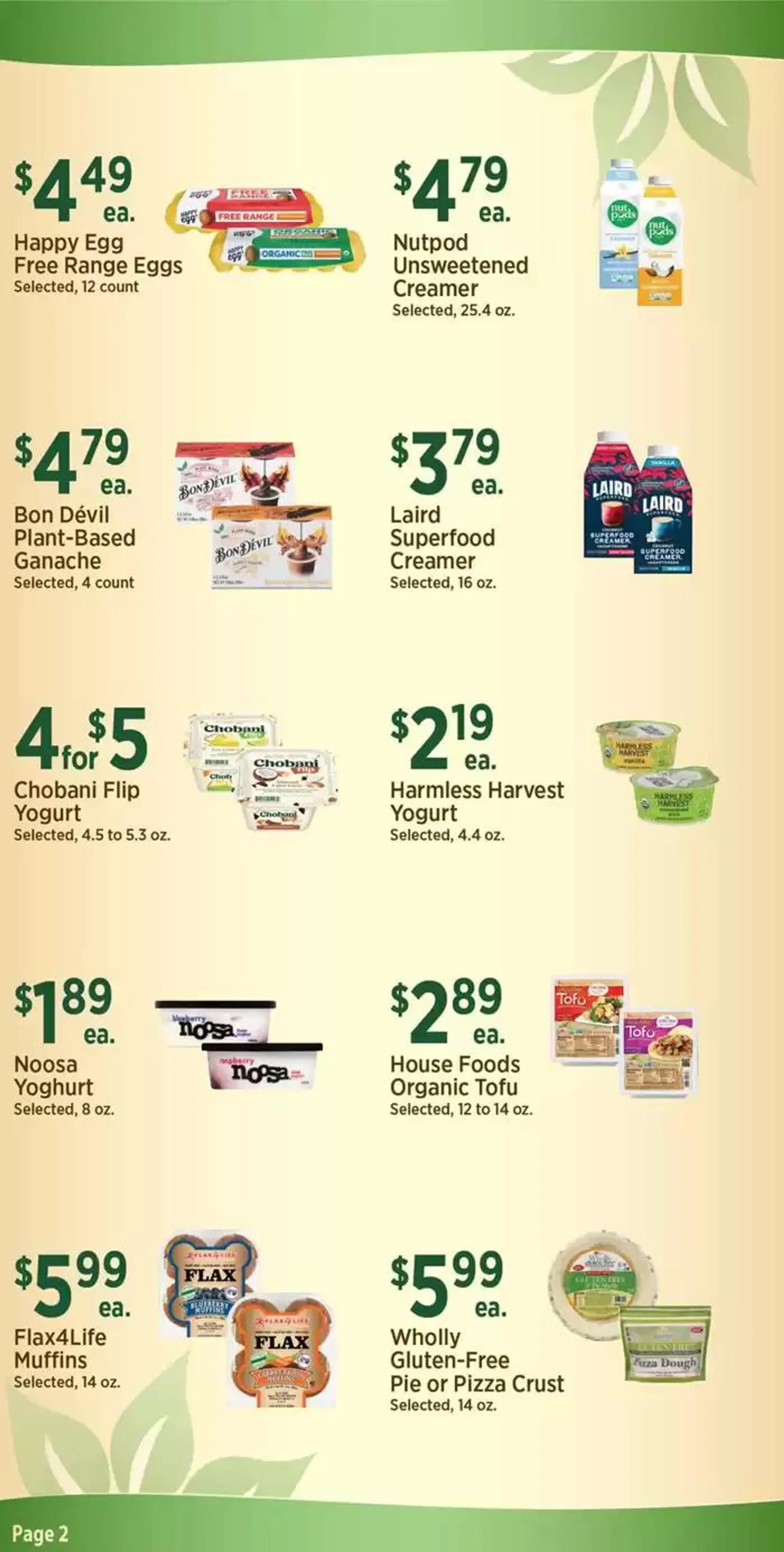 Weekly ad Yoke's Fresh Market Nature's Corner from September 25 to October 29 2024 - Page 2