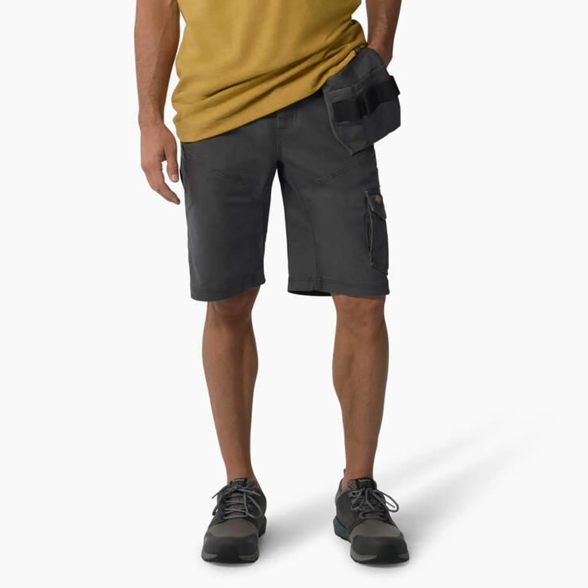 FLEX Temp-iQ® 365 Regular Fit Tech Duck Shorts, 11"